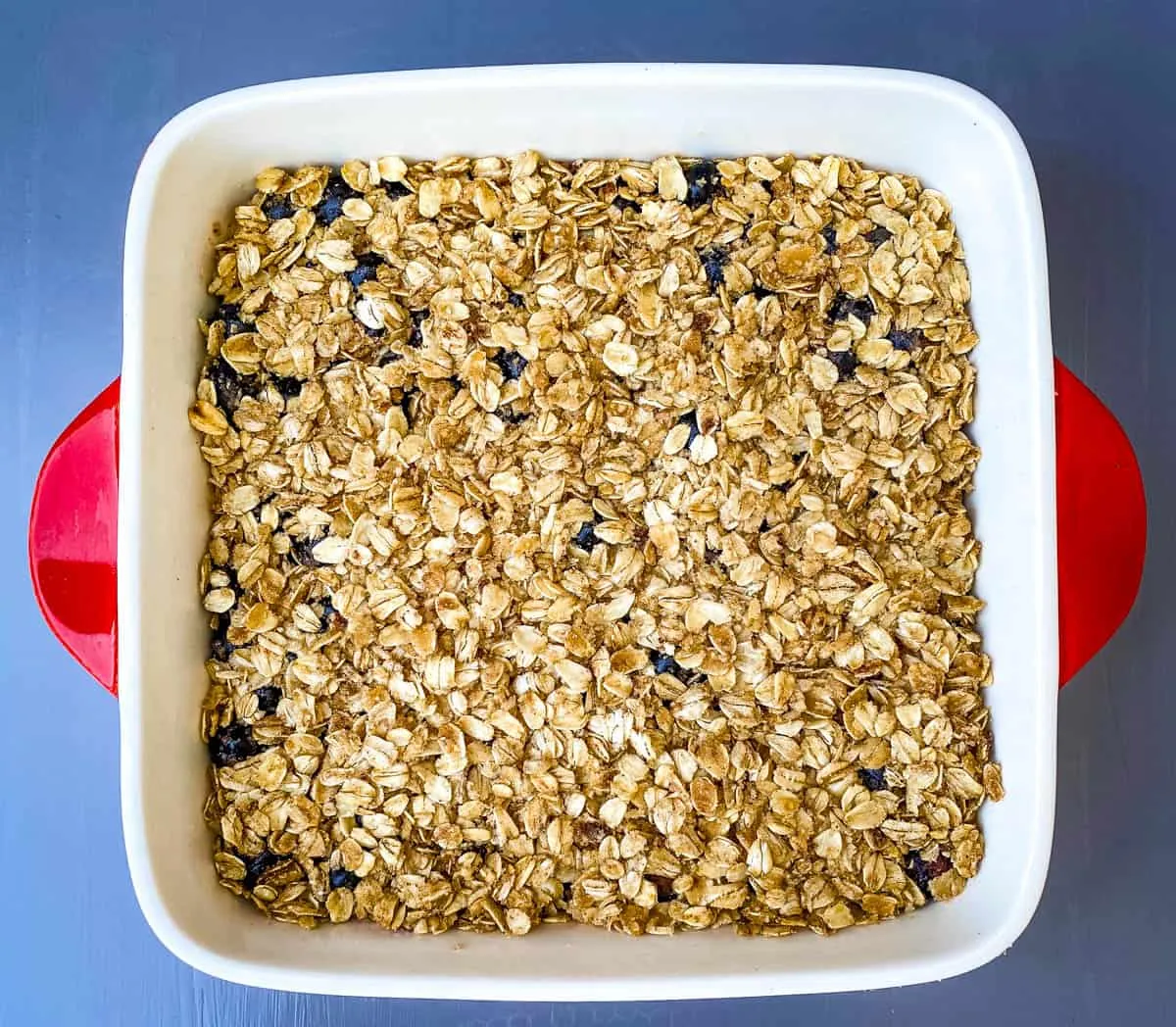 Easy Healthy Sugar Free Blueberry Crisp