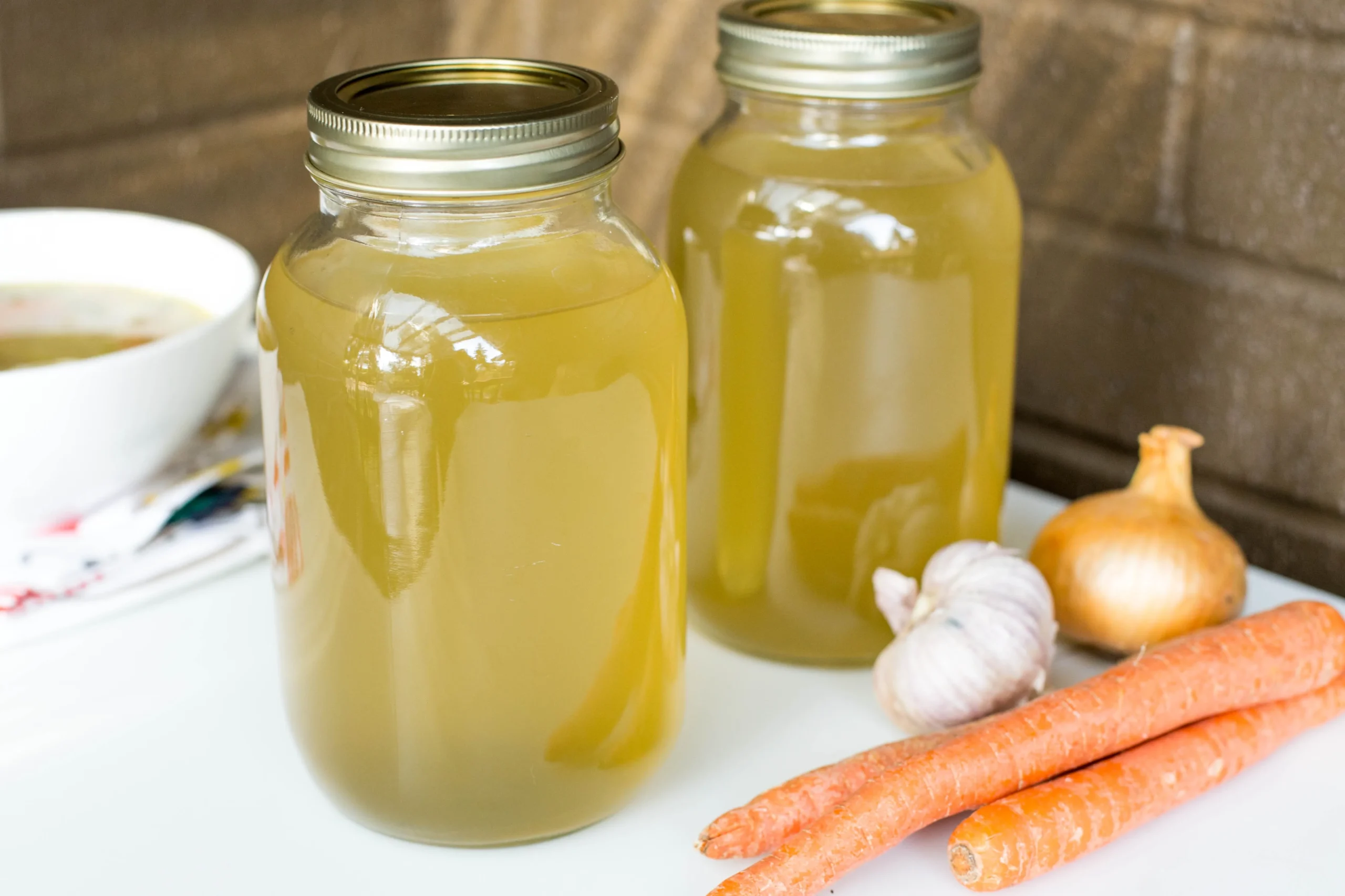 Easy Homemade Chicken Broth