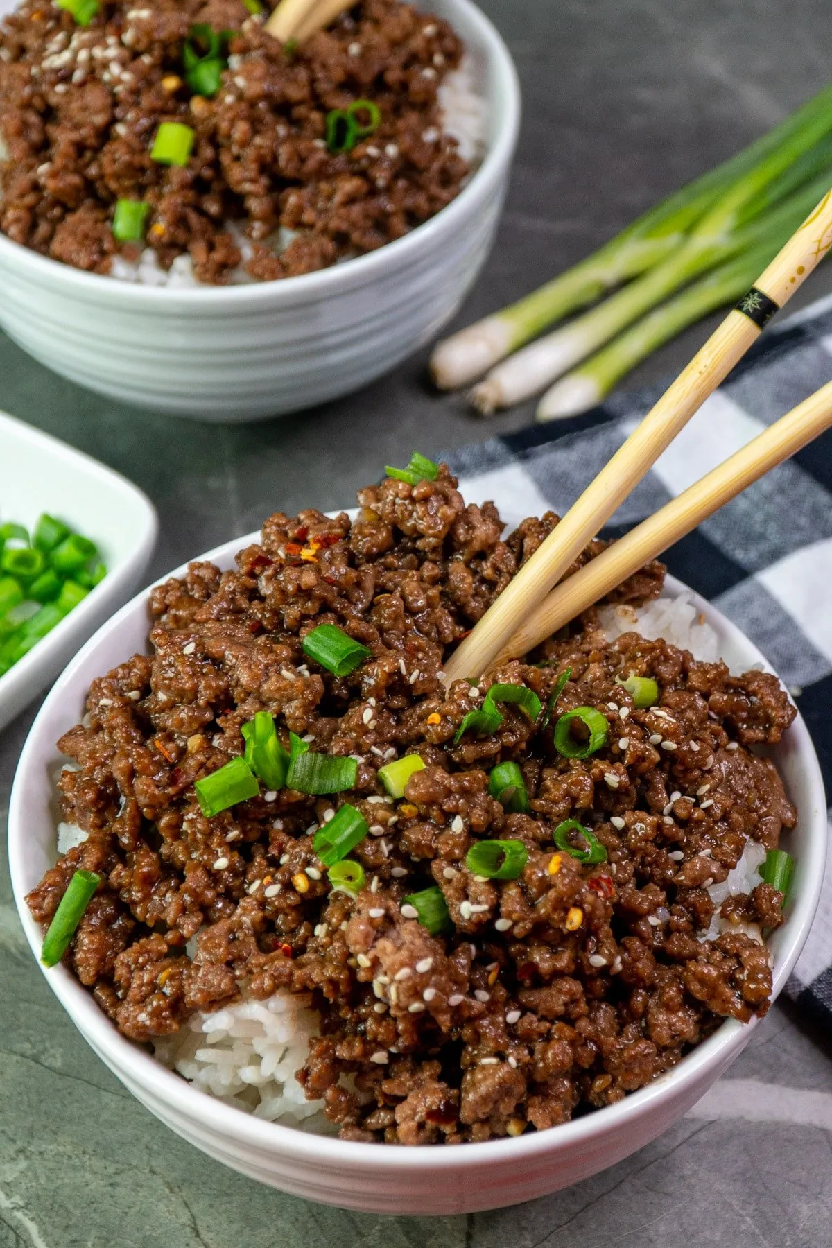 Easy Korean Ground Beef Rice Bowl