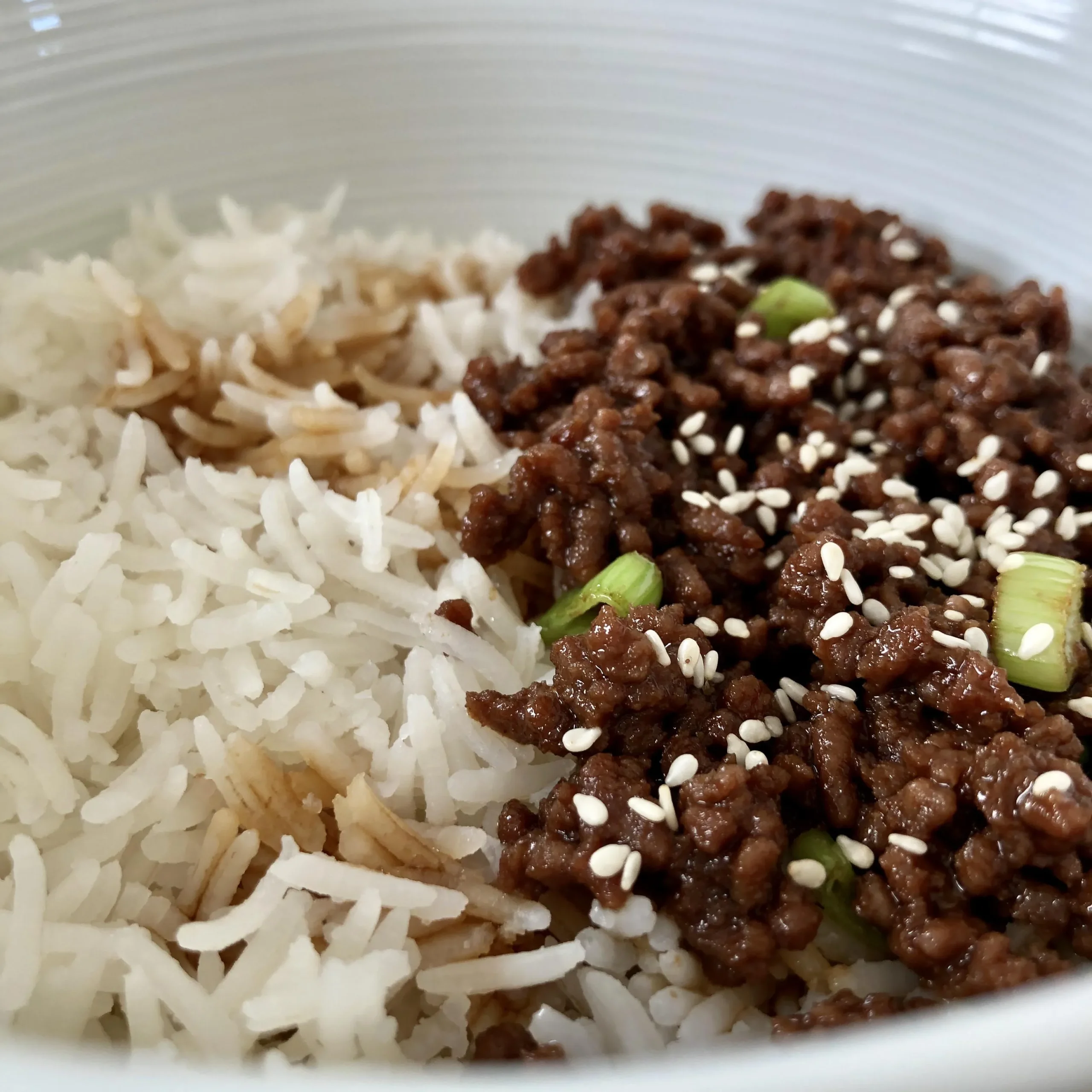 Easy Korean Style Beef Rice