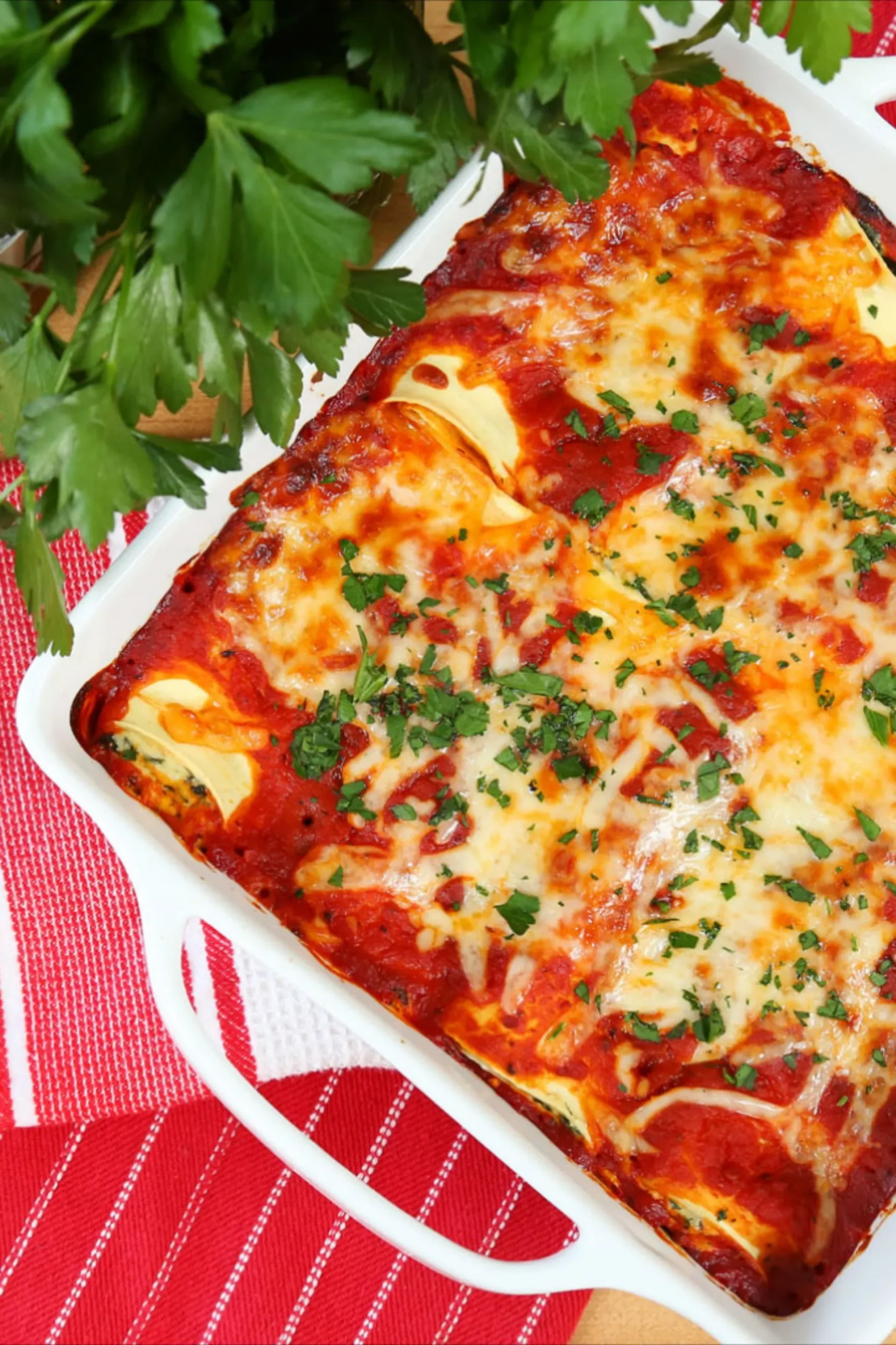 Easy Lasagna Roll Ups