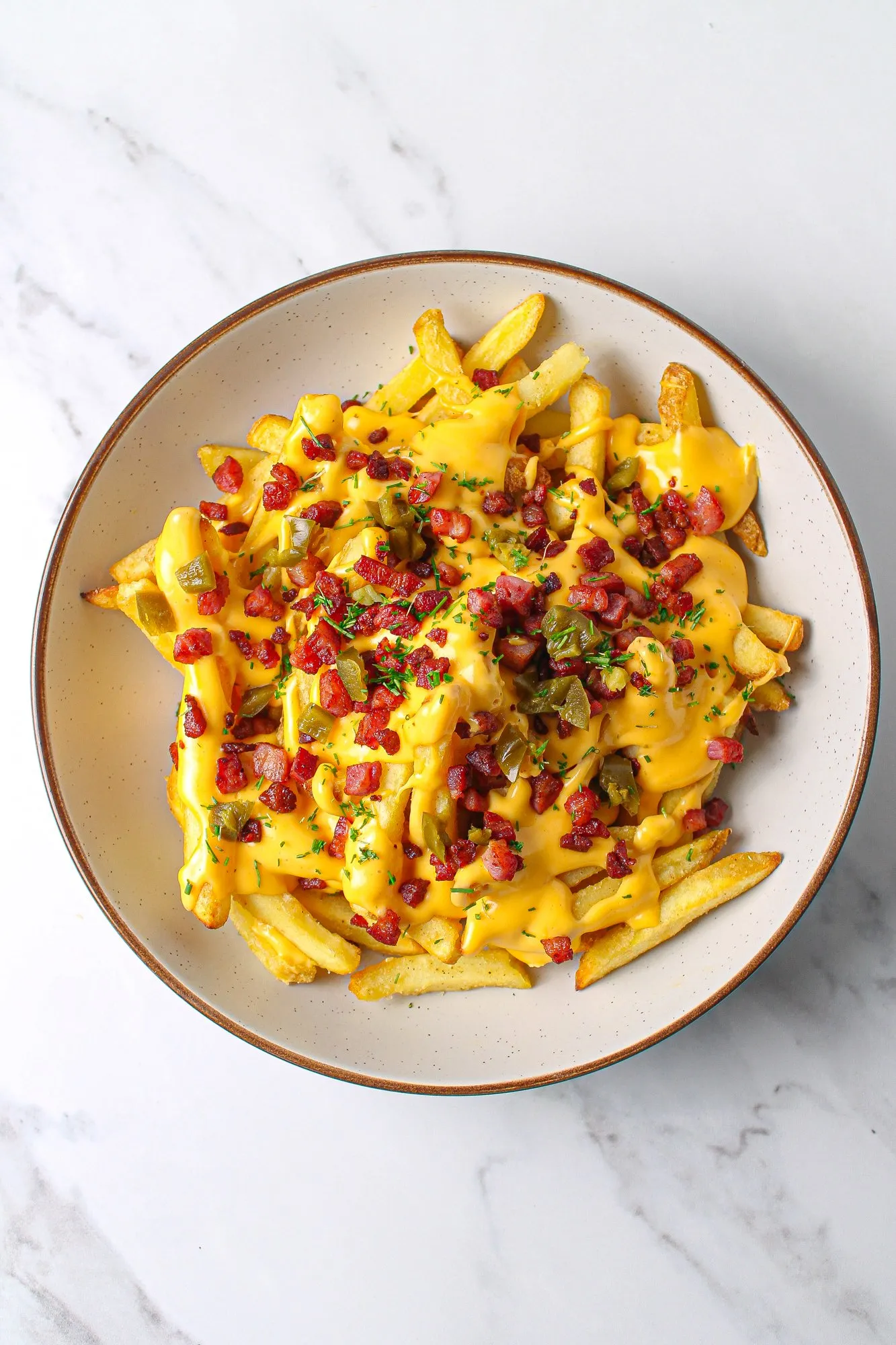 Easy Loaded Bacon Cheese Fries