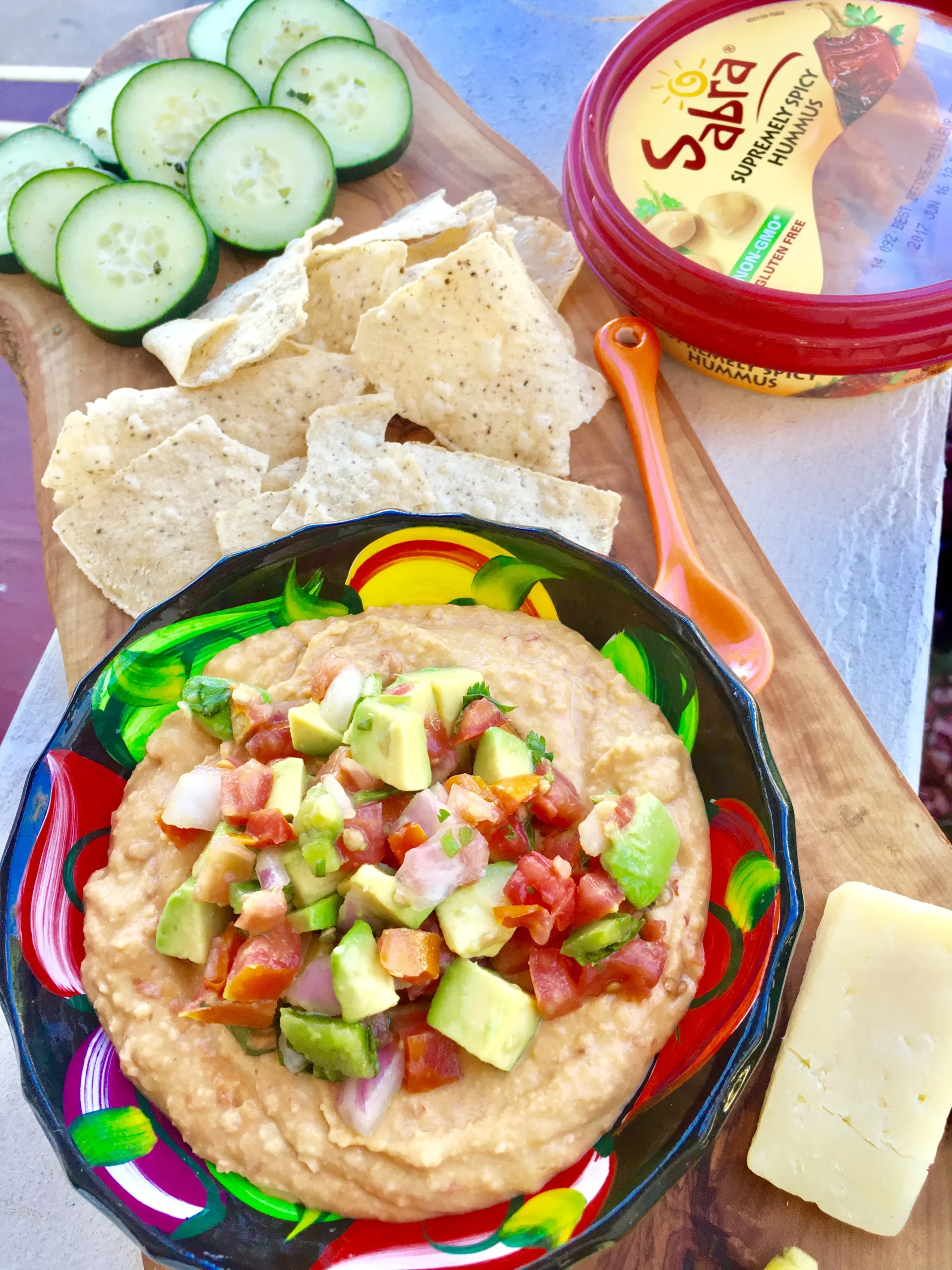Easy Mexican Inspired Hummus