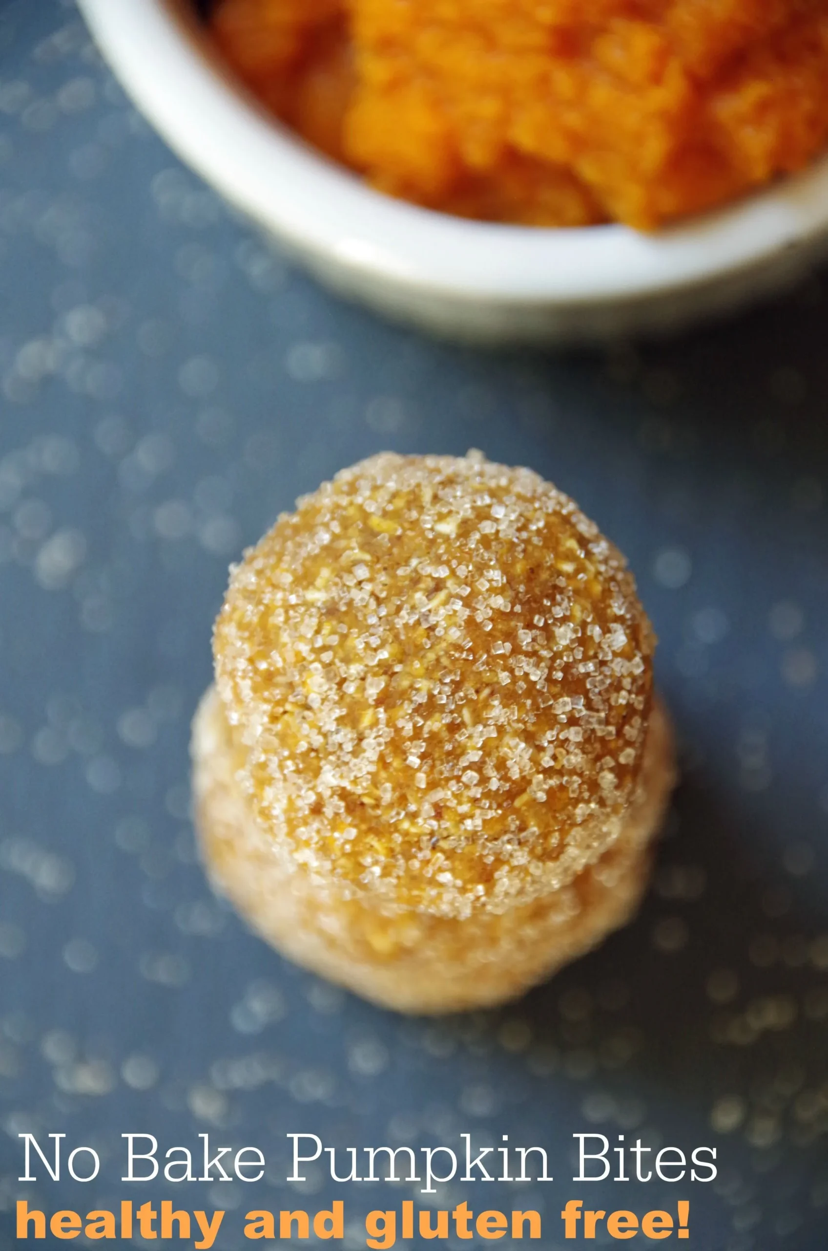 Easy No Bake Pumpkin Balls