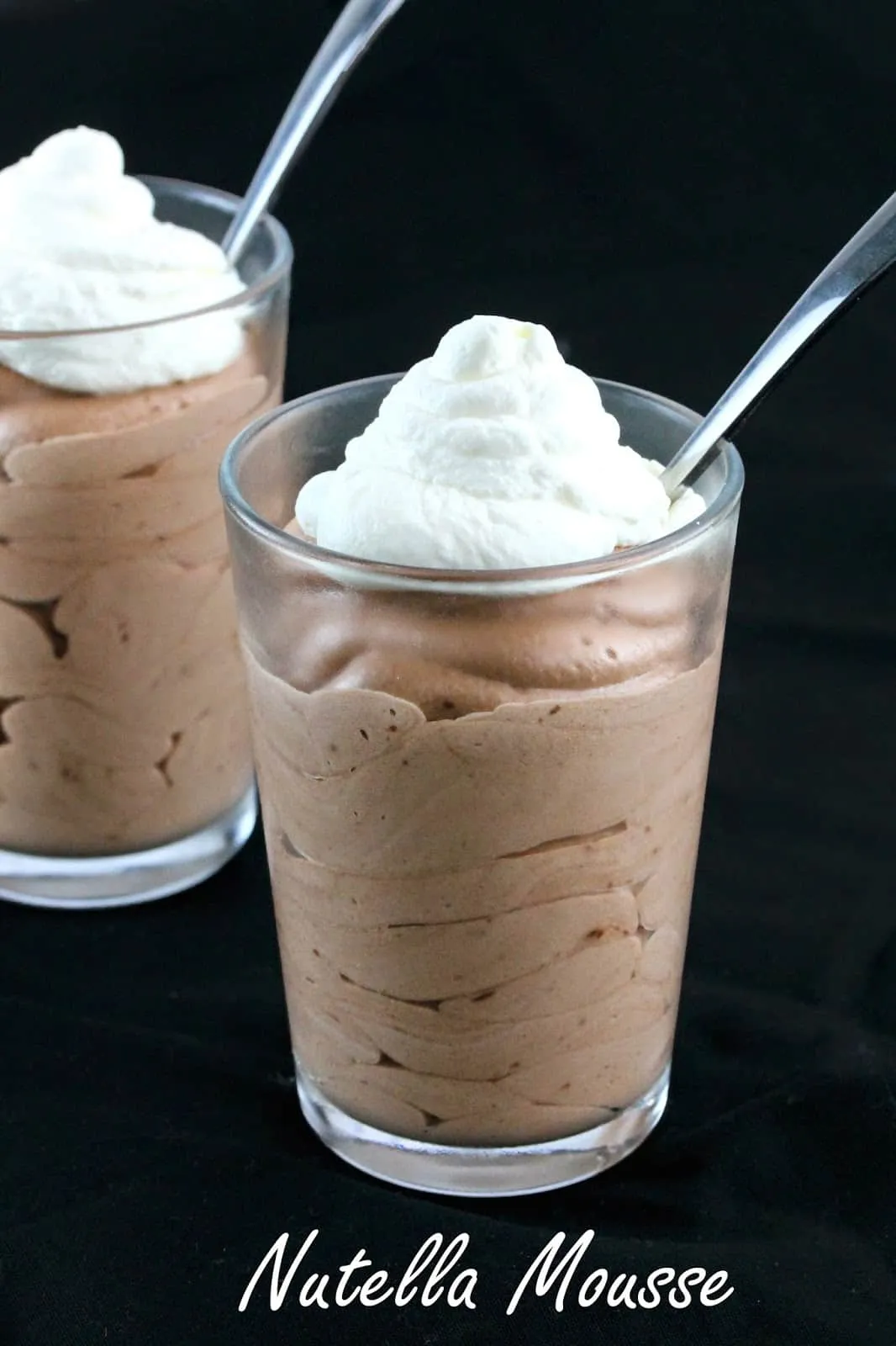 Easy Nutella Chocolate Mousse