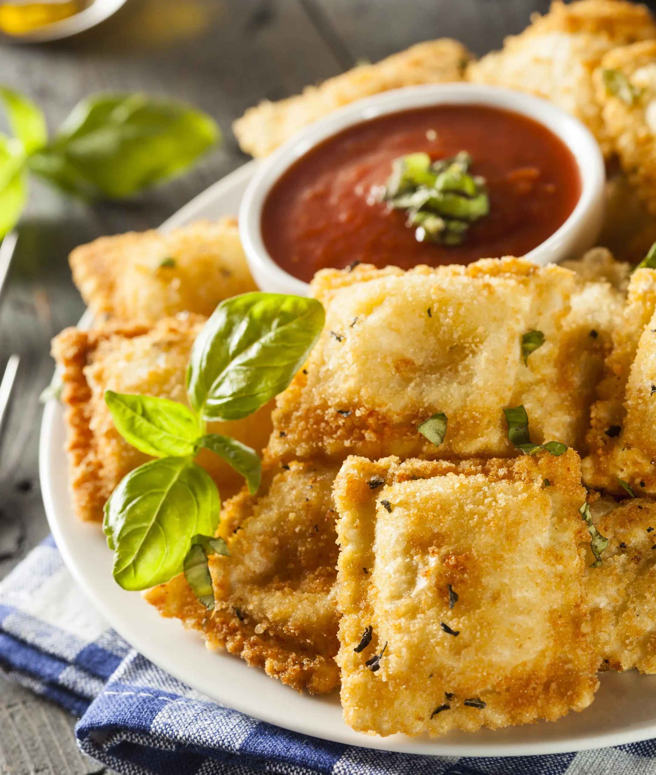Easy Pan Fried Ravioli Appetizer