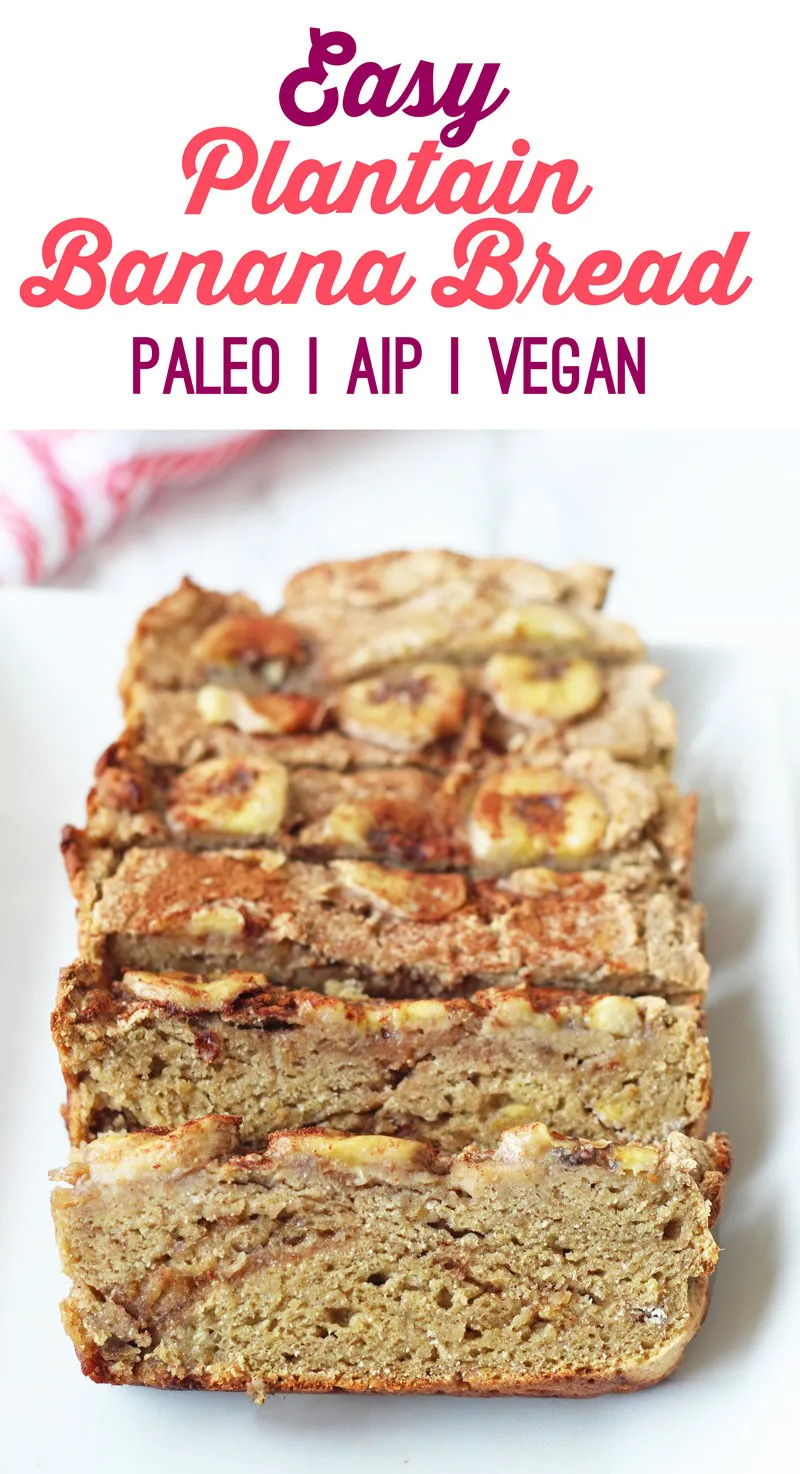 Easy Plantain Banana Bread