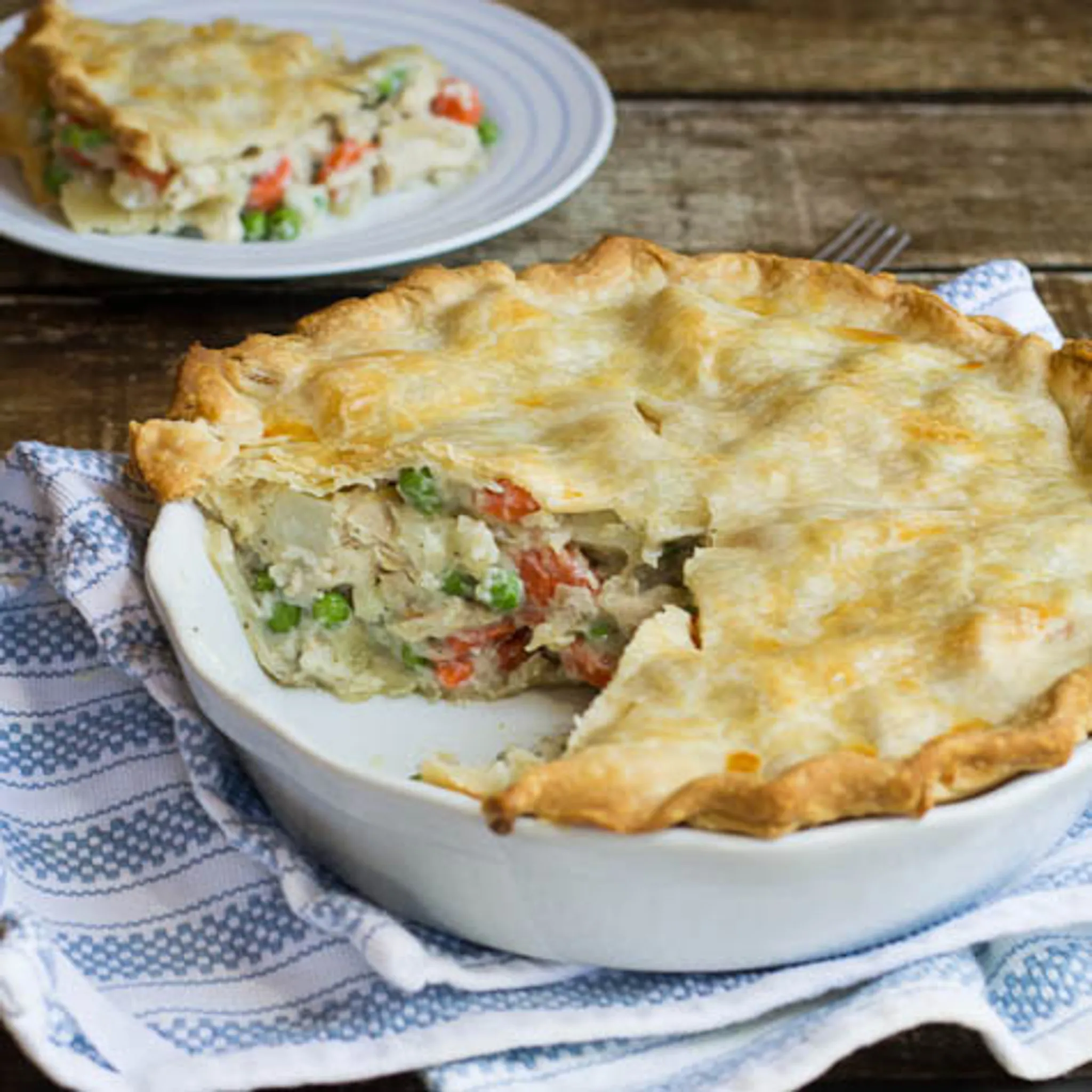 Easy Pork Pot Pie