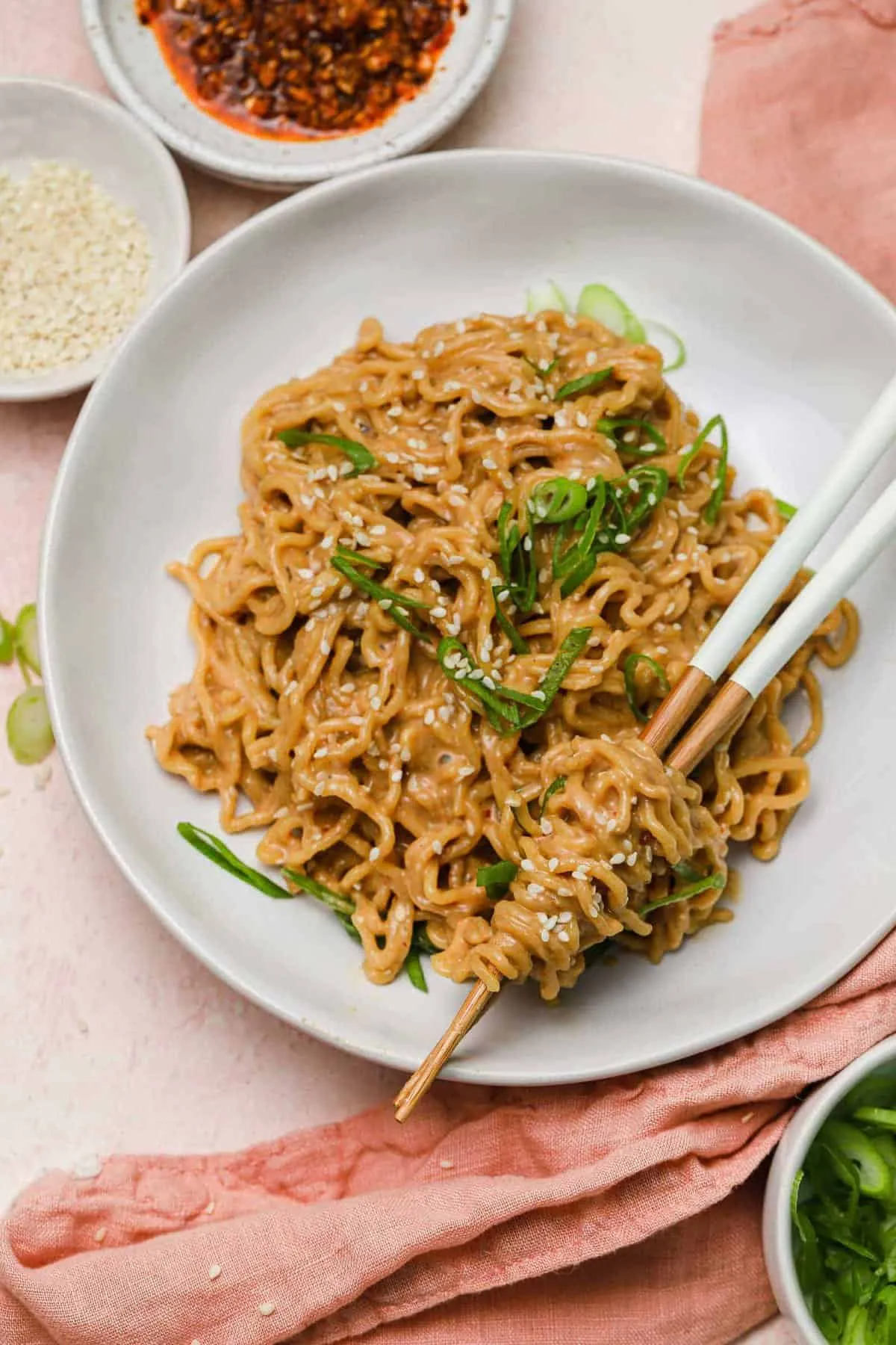 Easy Sesame Noodles Hot or Cold