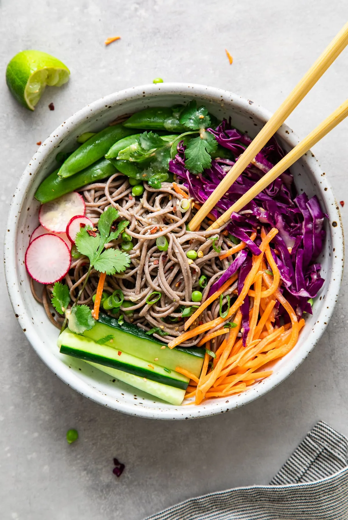 Easy Soba Noodle Bowl