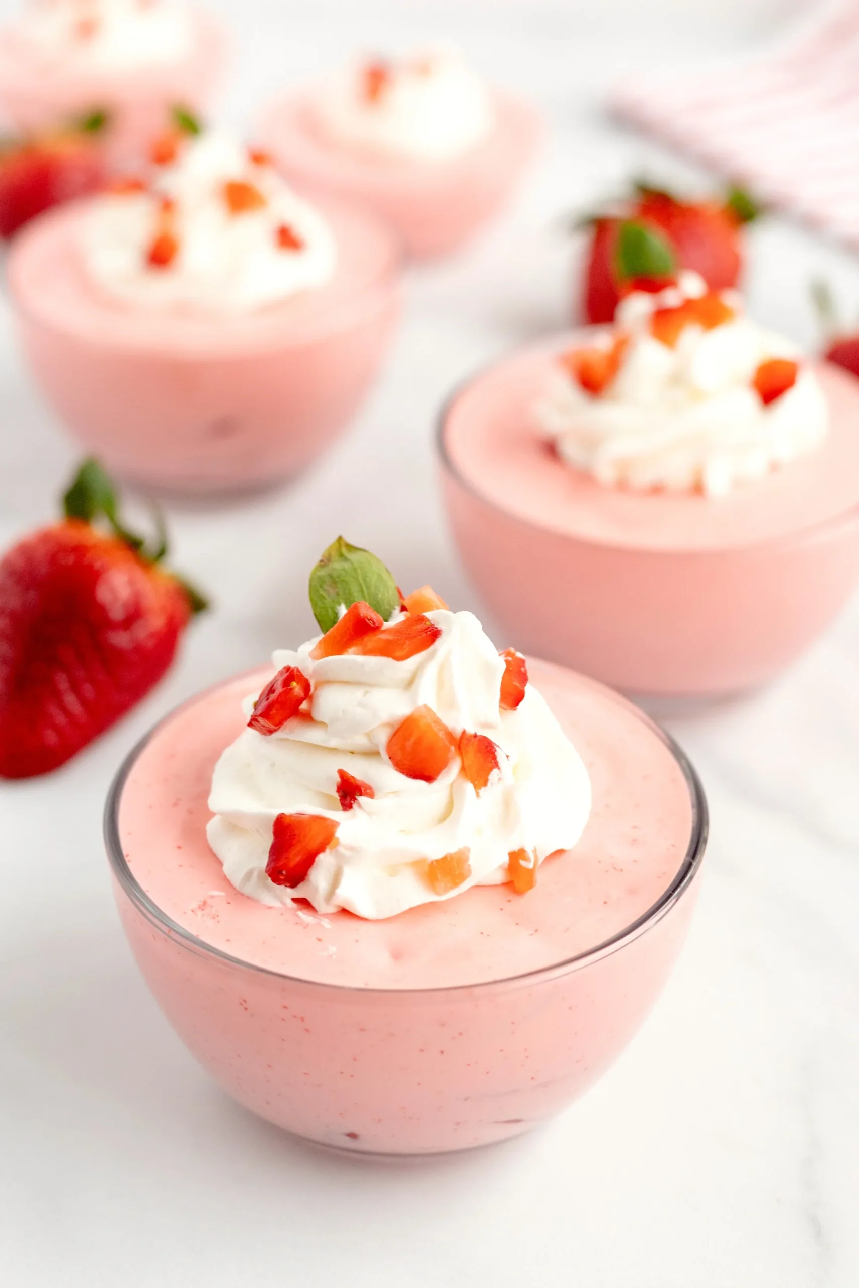 Easy Strawberry Mousse Dessert
