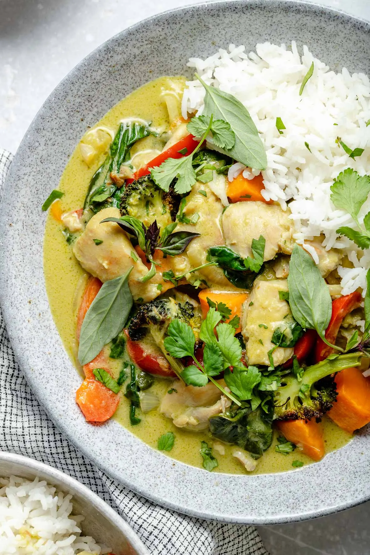 Easy Thai Green Curry with Vegetables