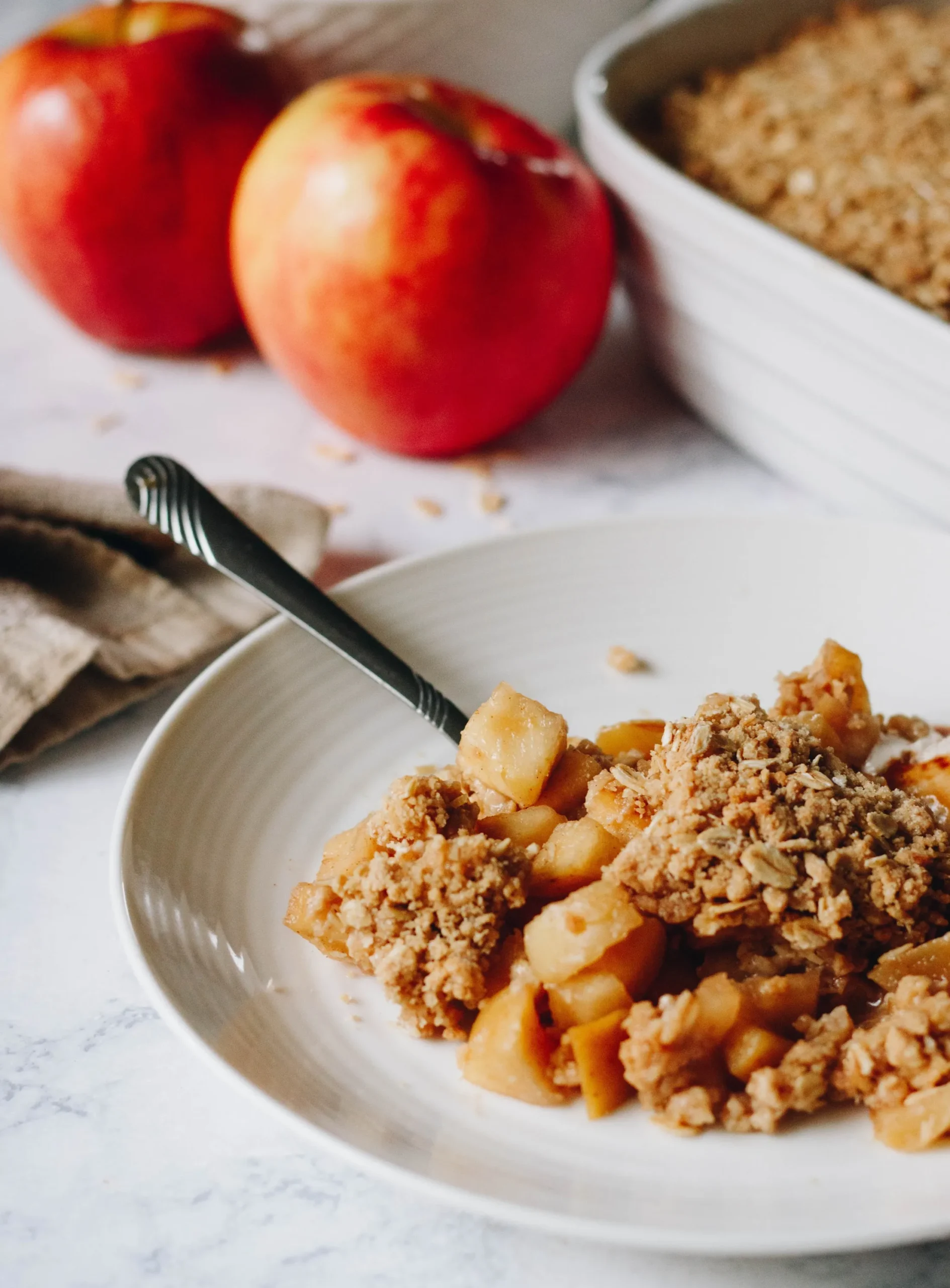 Easy Vegan Apple Crisp