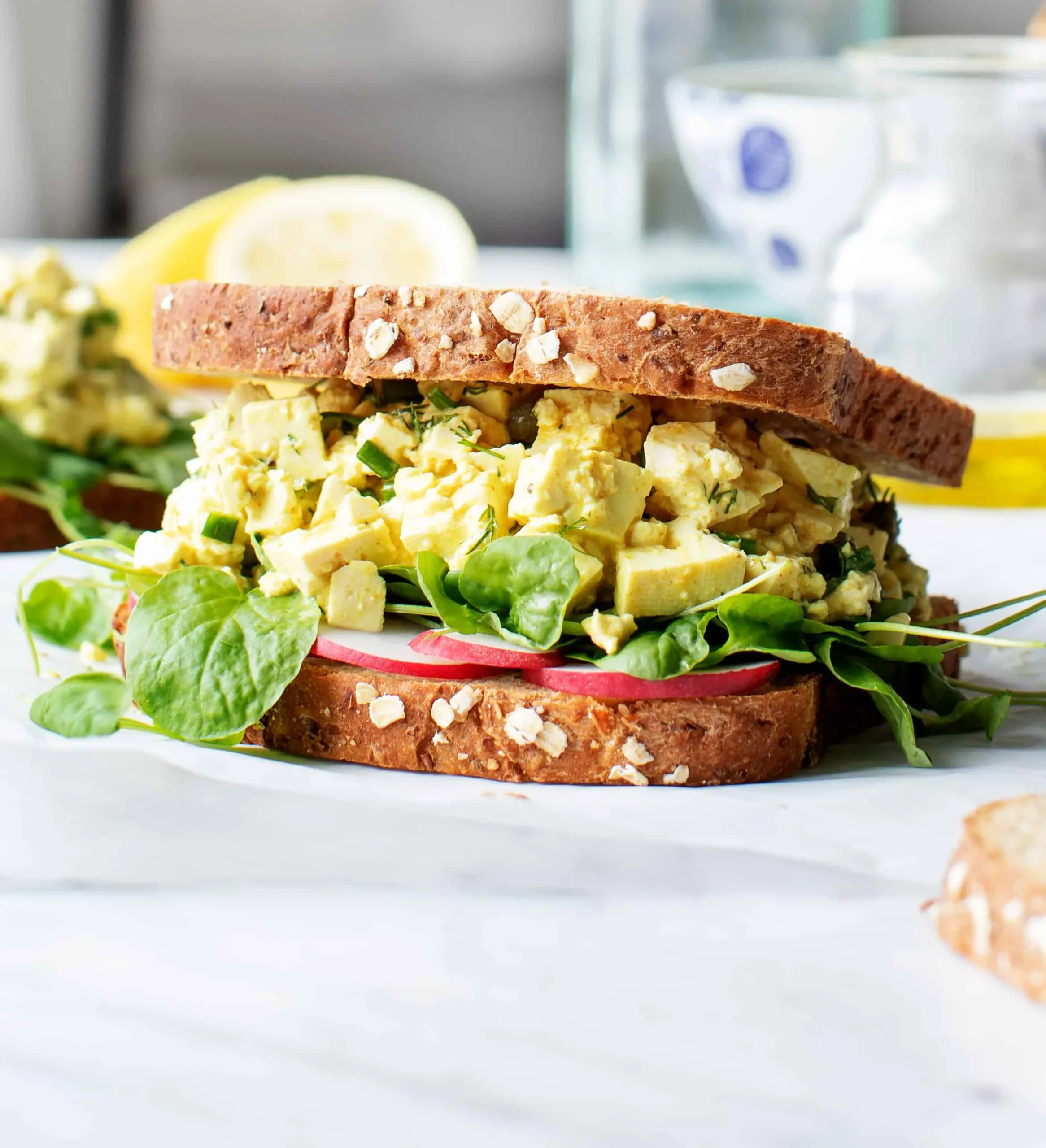 Easy Vegan Egg Salad