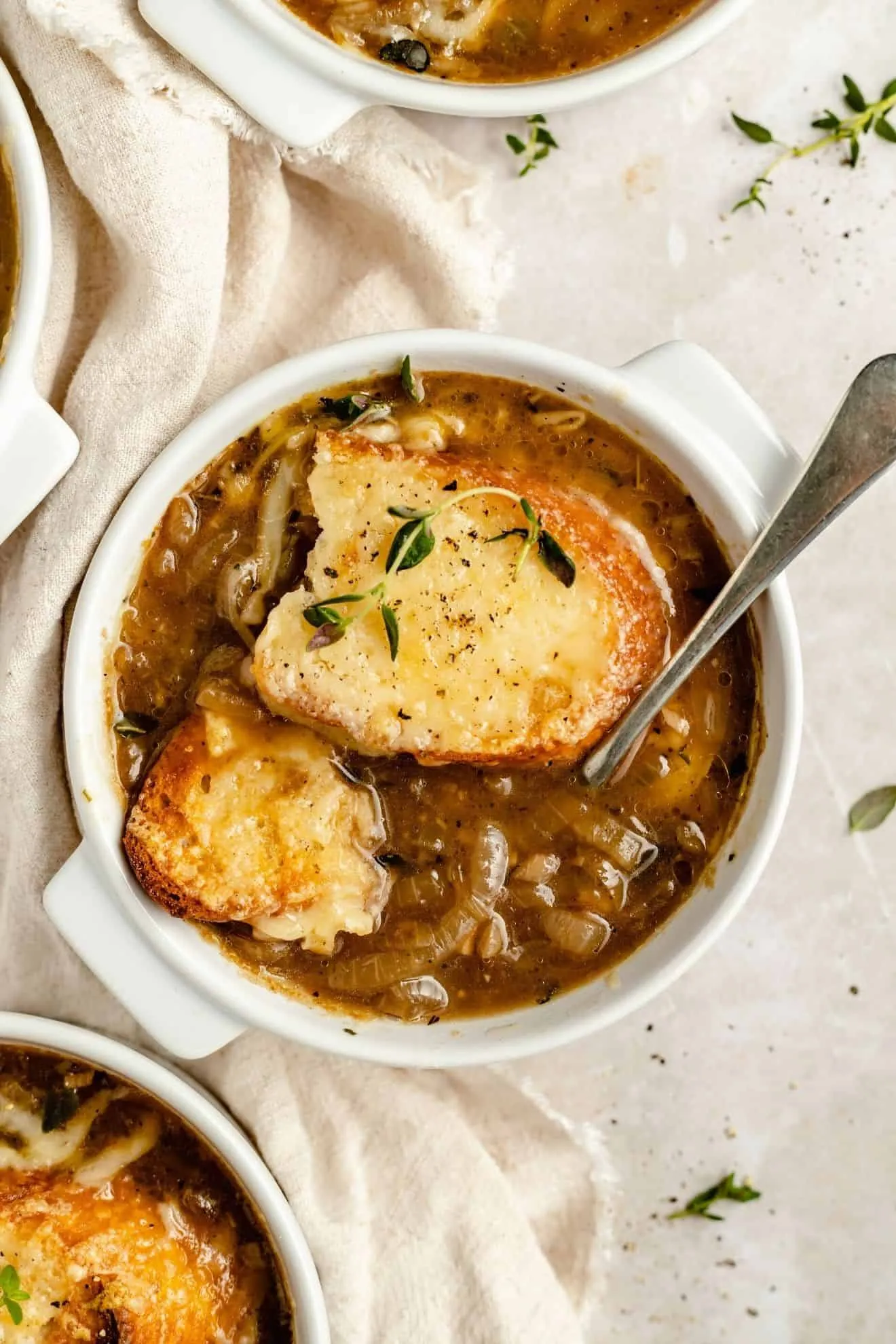 Easy Vegetarian French Onion Soup