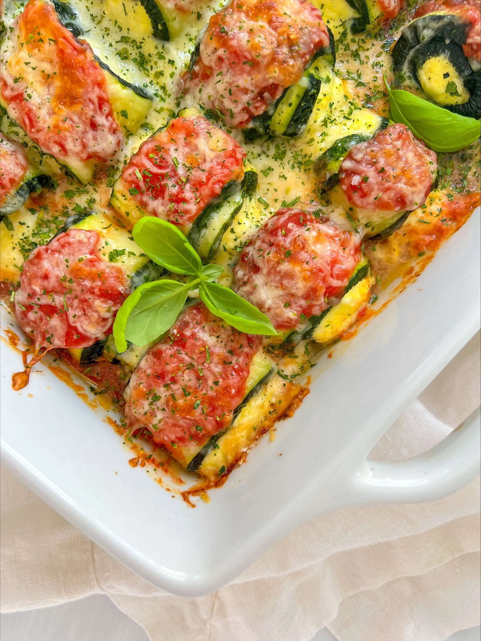 Easy Zucchini Lasagna with Lemony Ricotta