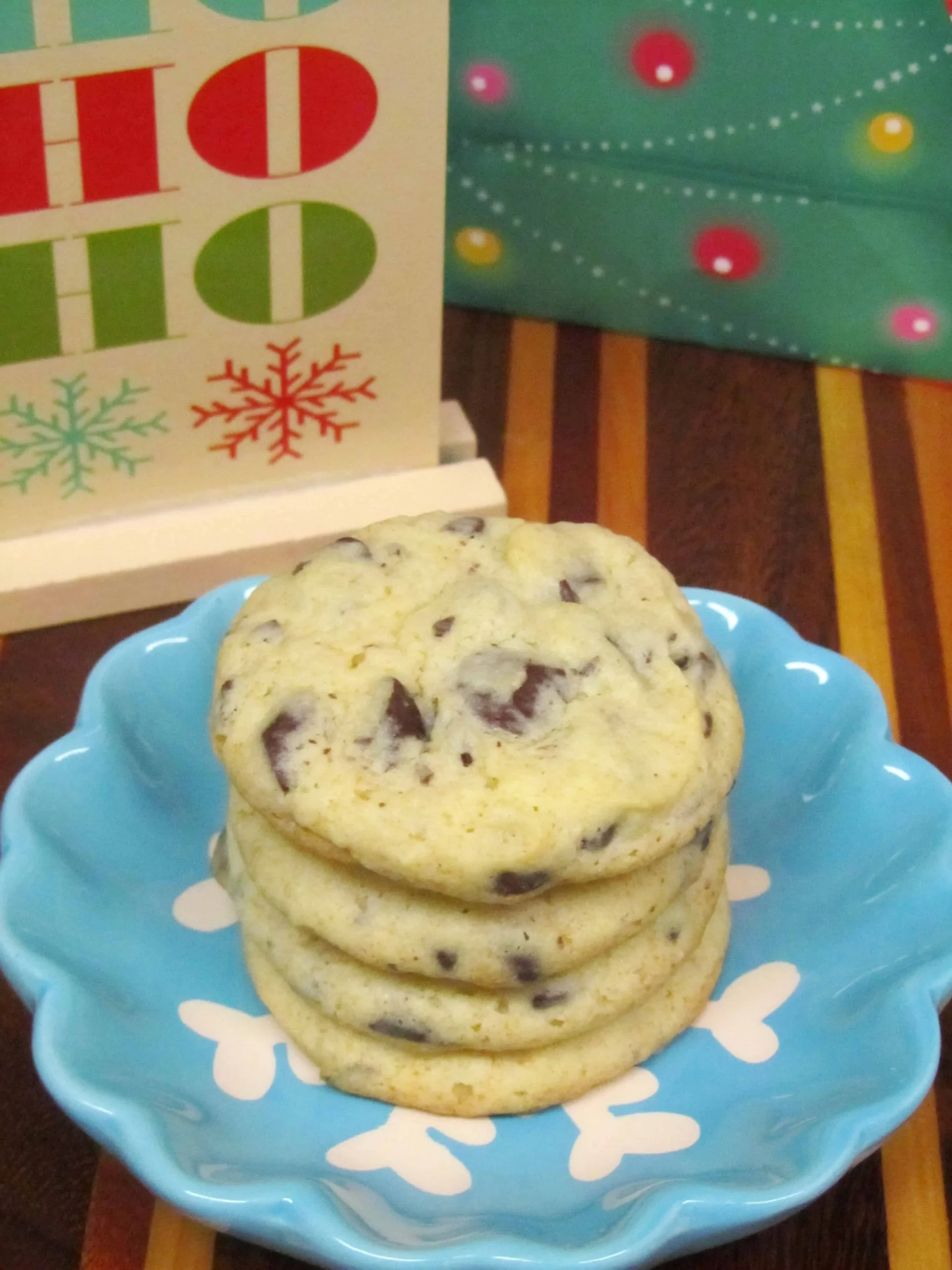 Eggnog Chocolate Chunk Cookies