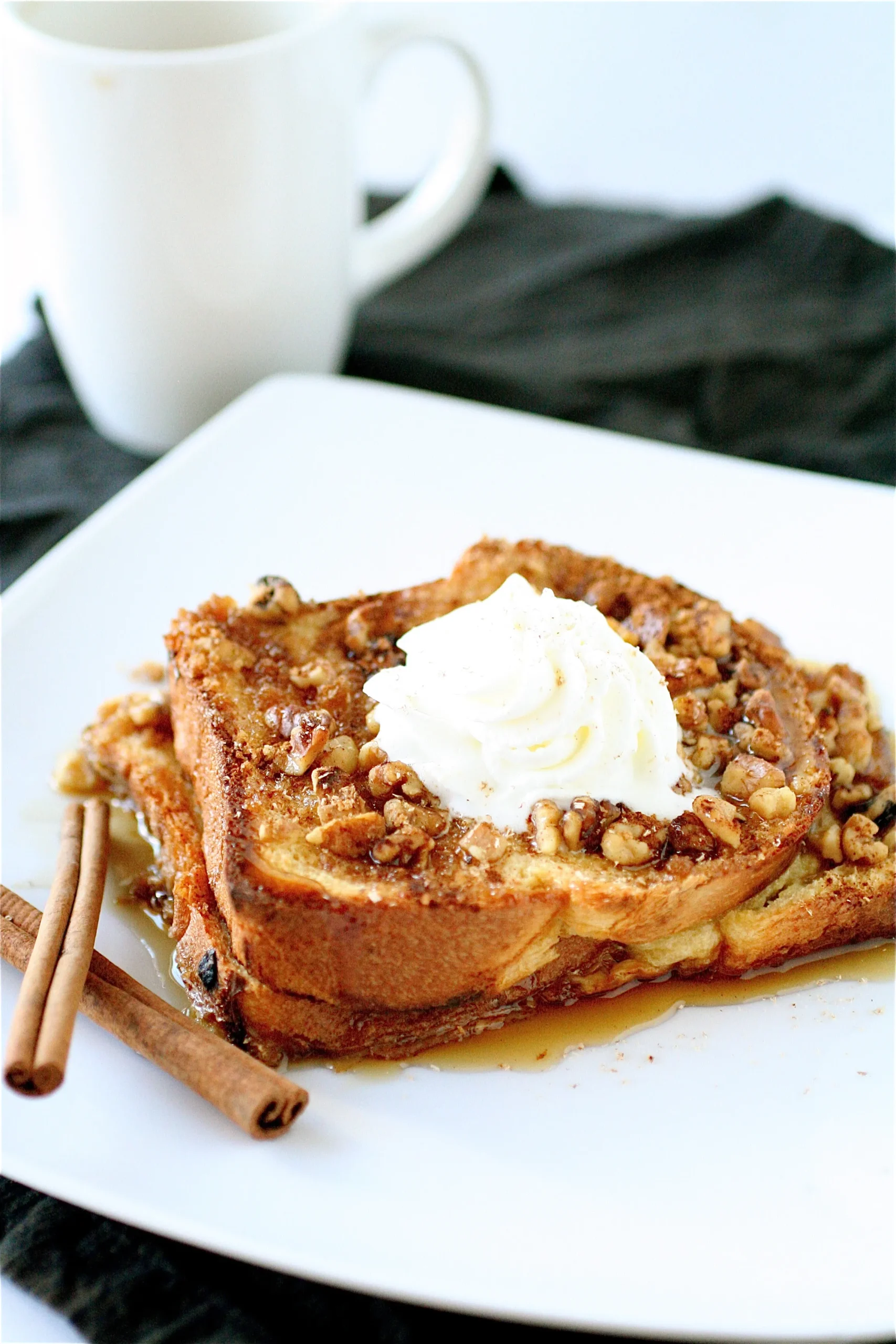 Eggnog French Toast Bake
