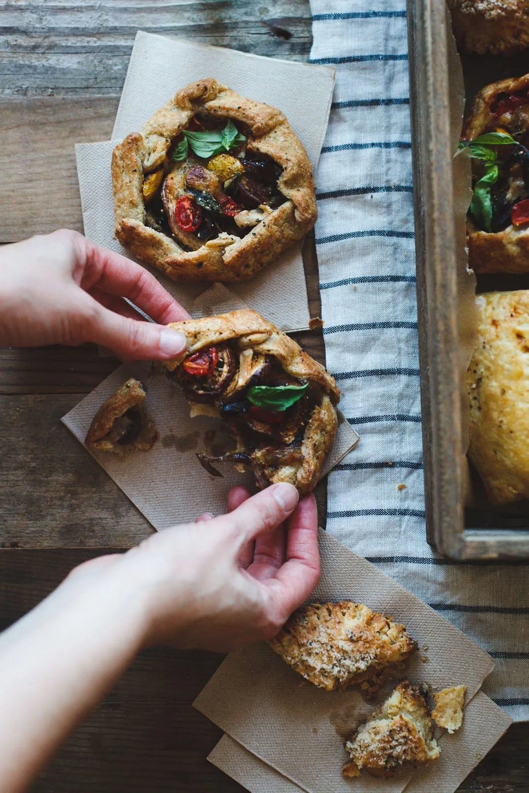 Eggplant Parmesan Hand Pies Gluten Free