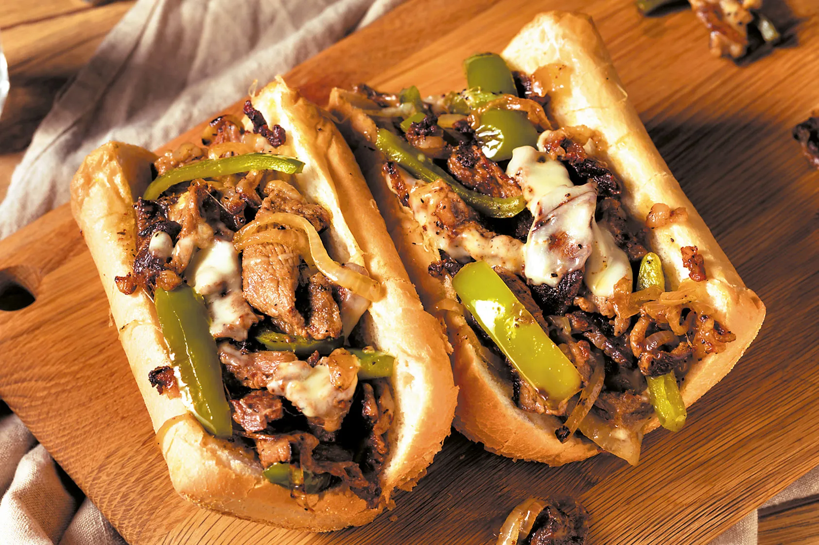 Fajita Philly Steak Sandwich