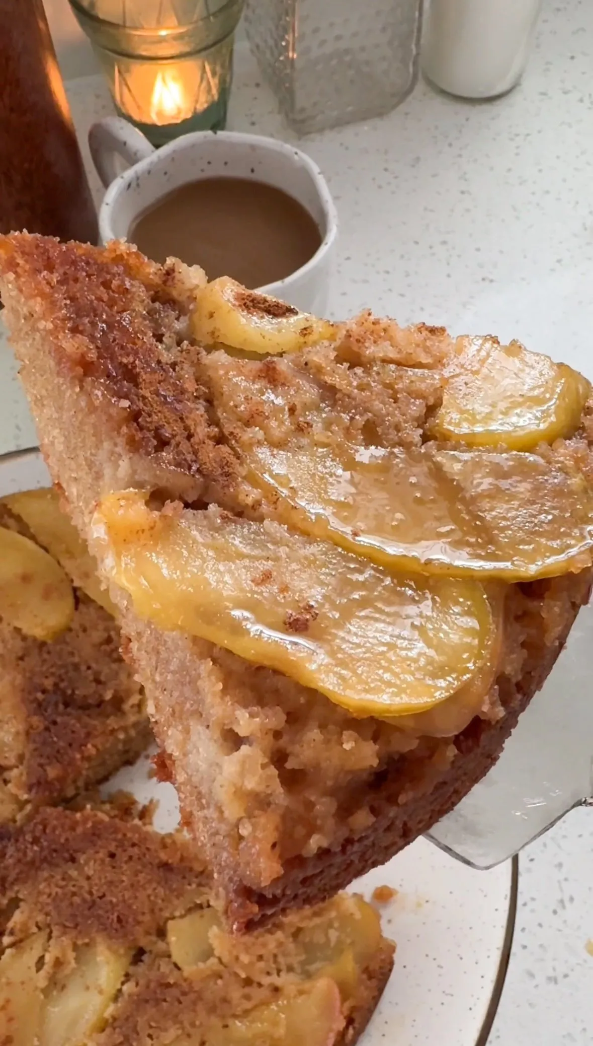 Fall Chai Apple Cake