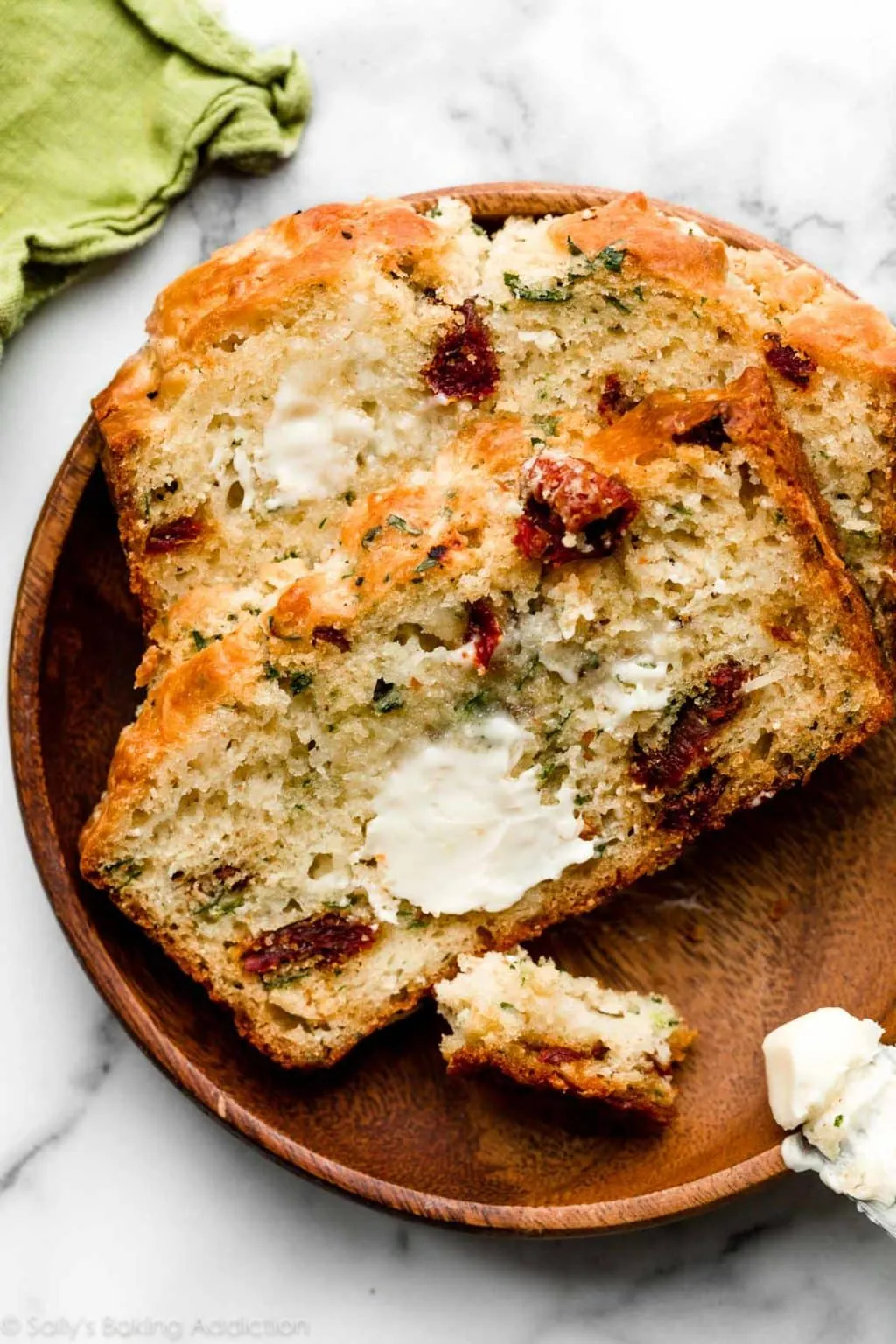 Fat Free Sun Dried Tomato Cheese Bread