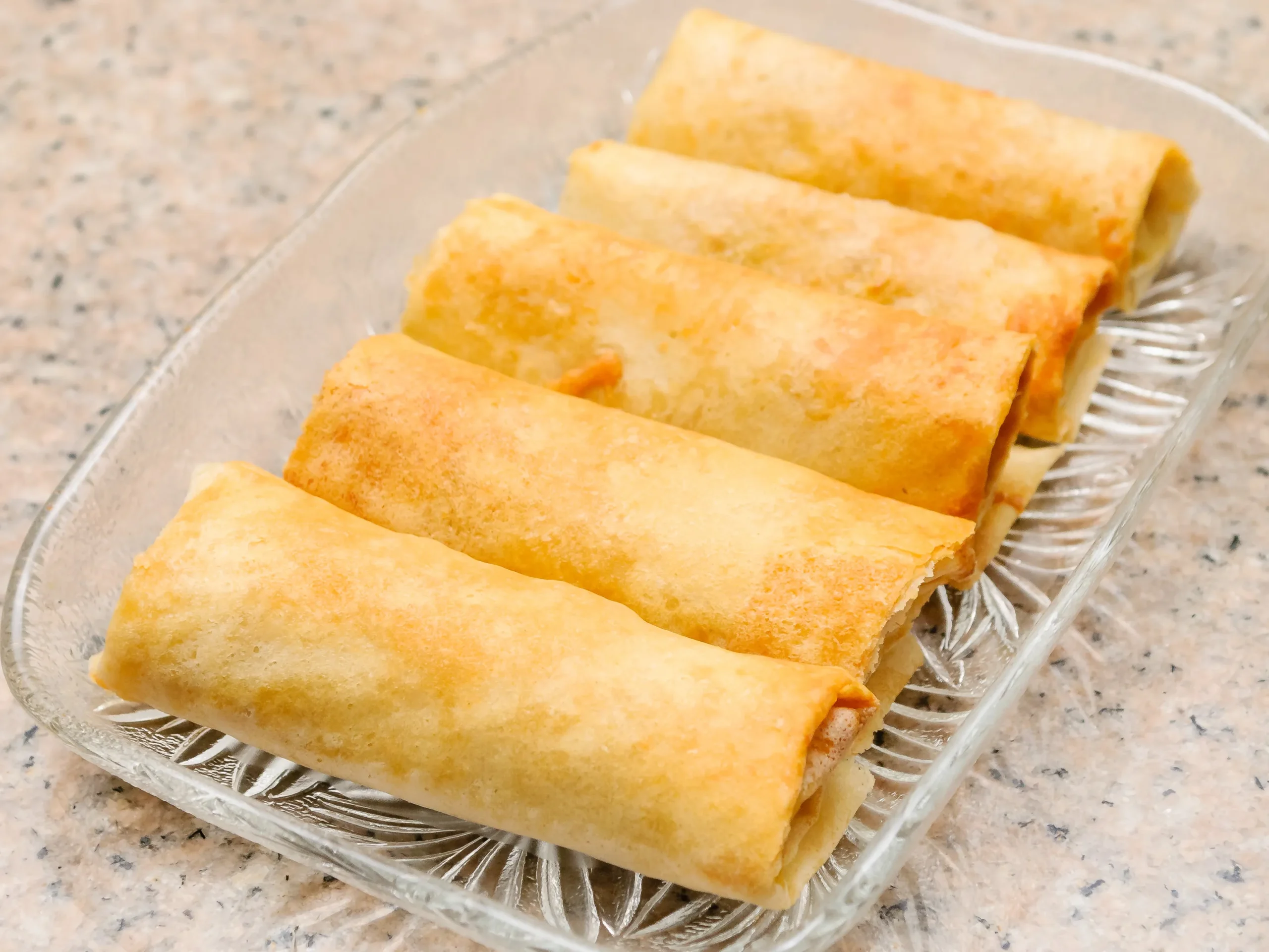 Filo Dough with Chicken and Rice