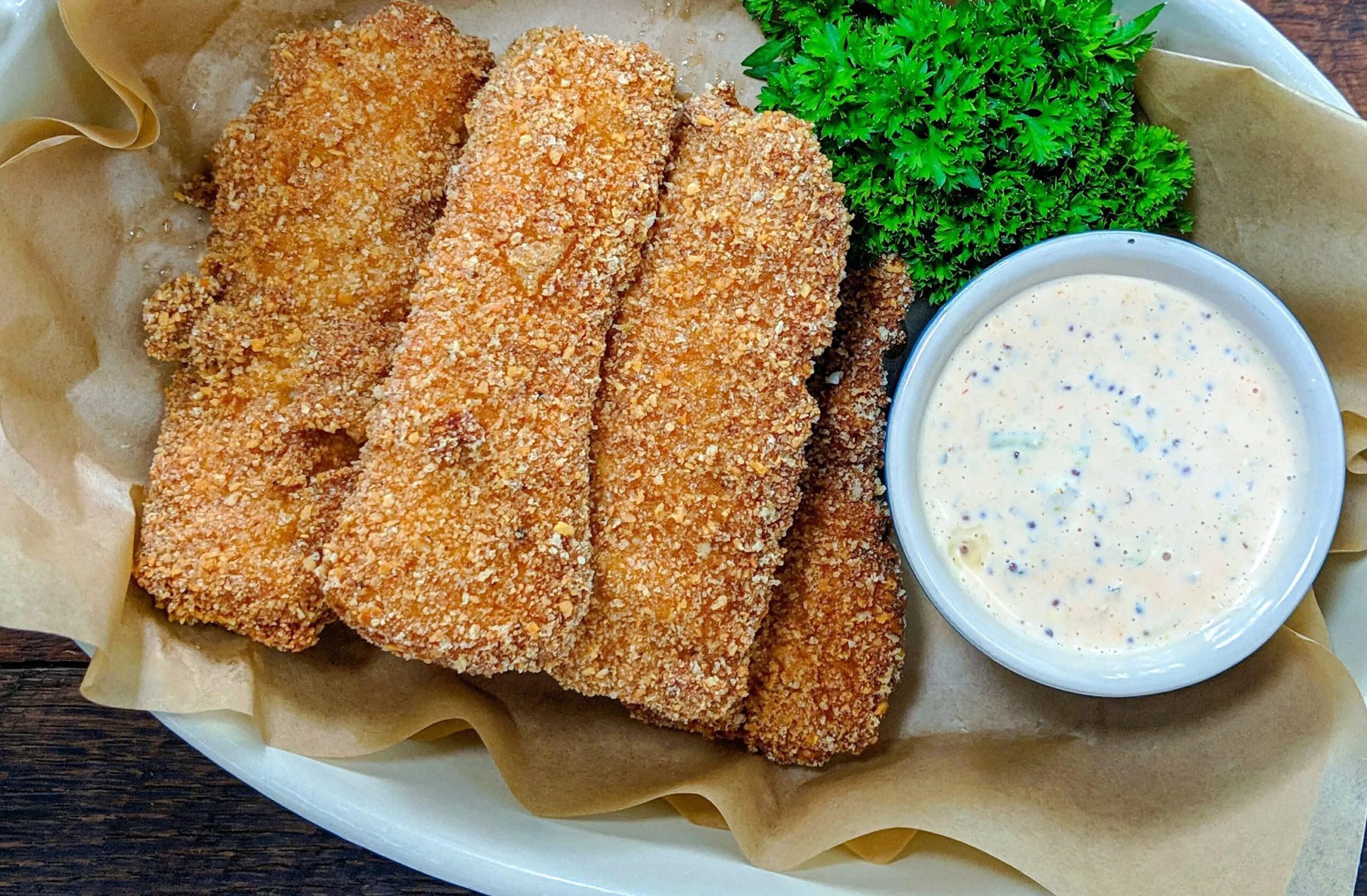 Fish Fingers with Thai Dipping Sauce