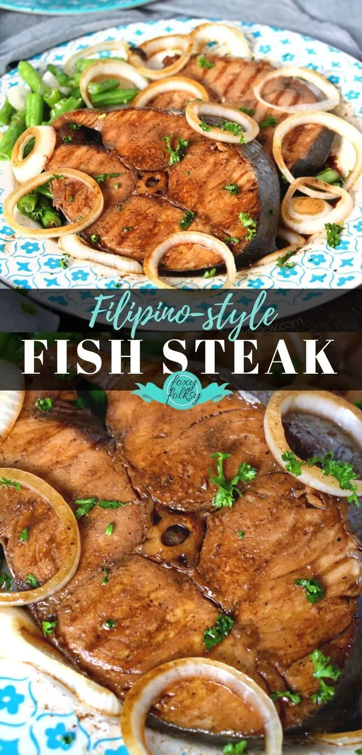Fish Steak Mackerel Tanigue Filipino Style