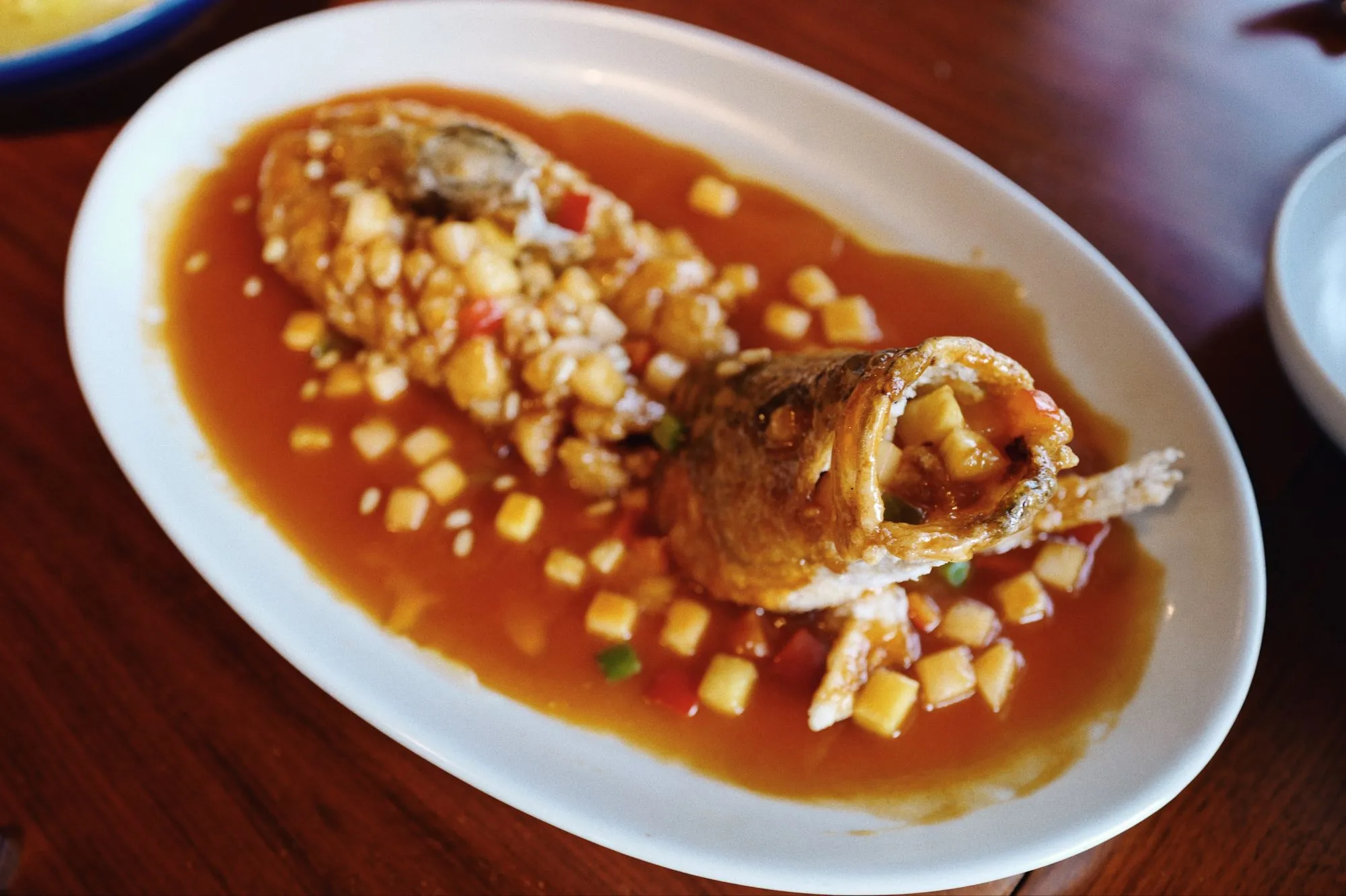 Fish with Hot Sauce Beijing Style