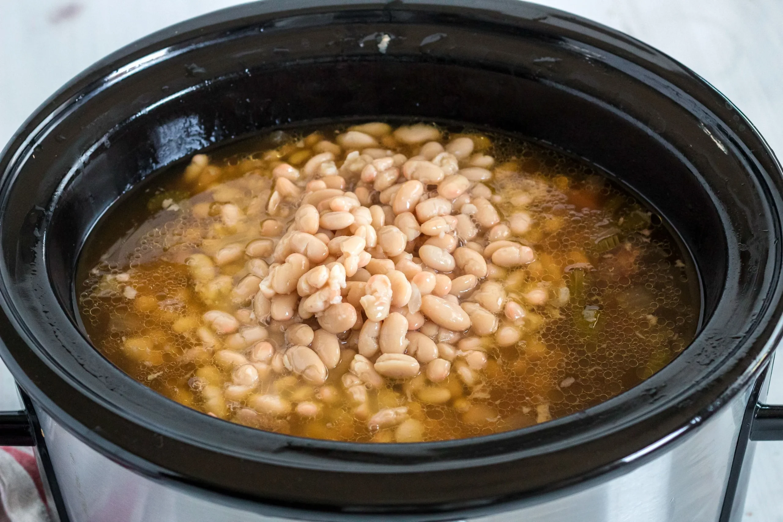 Flatman Family Beans and Ham Crockpot