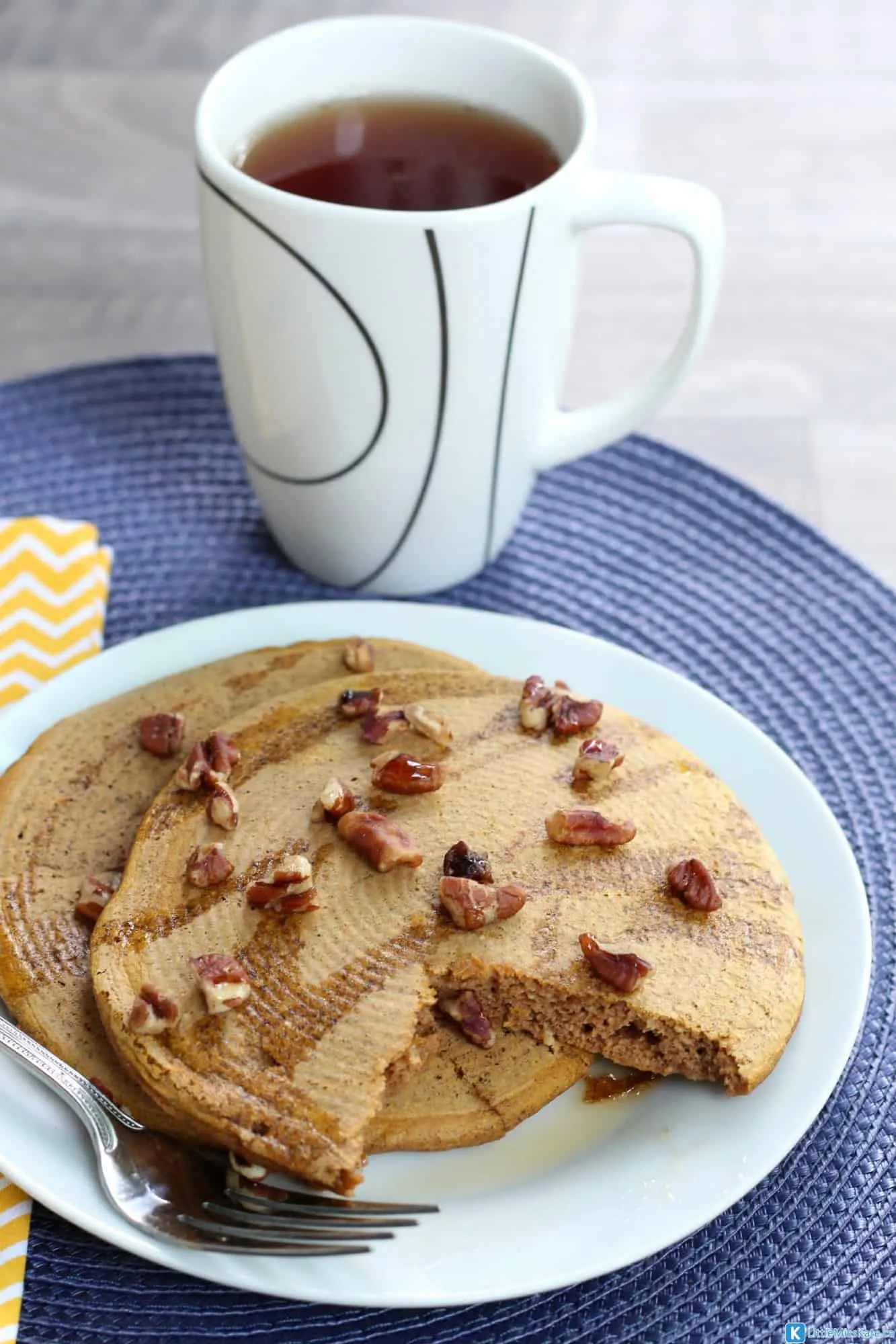Flourless Pumpkin Protein Pancakes