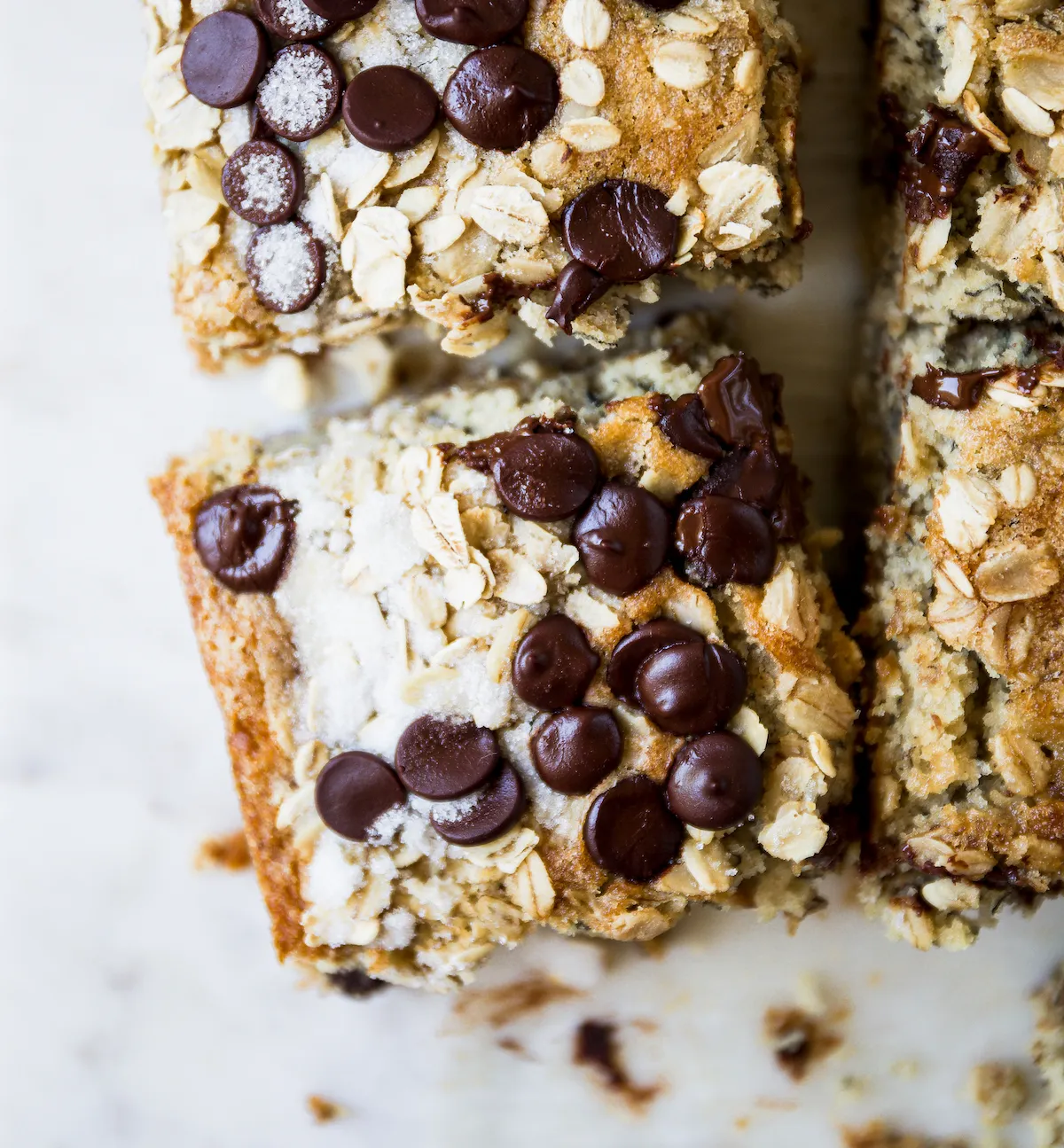 Fluffy Banana Oat Snacking Cake