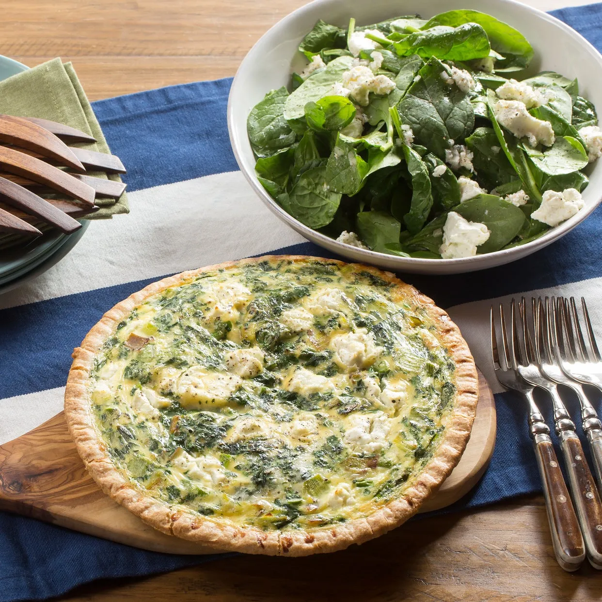 Fontina Asparagus and Leek Strata