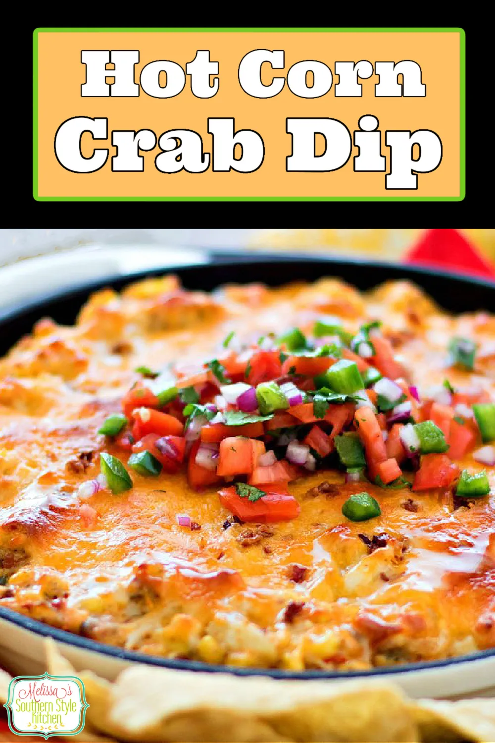 Four Cheese Hot Corn Crab Dip