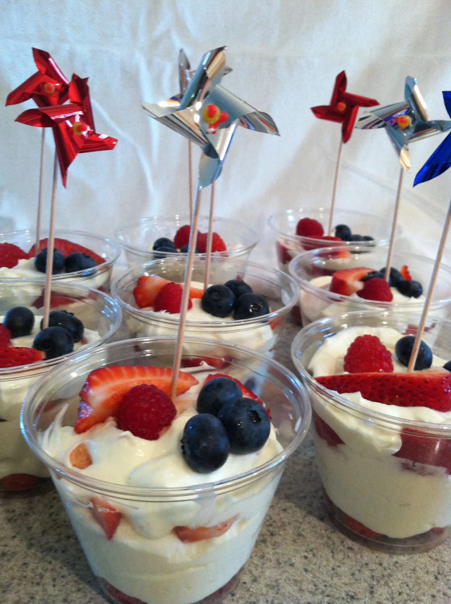 Fourth of July Parfaits