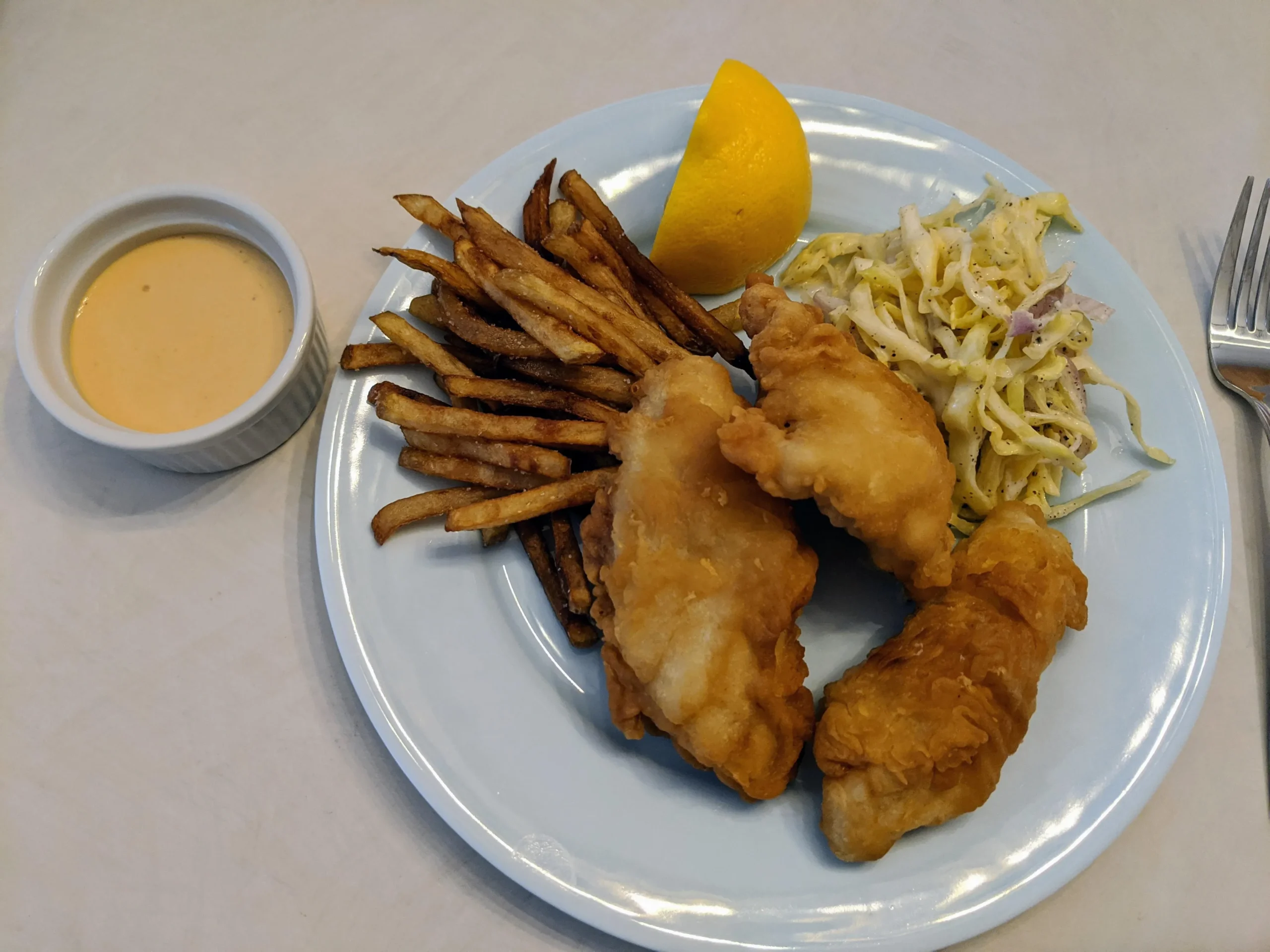 French Fried Fish Portion