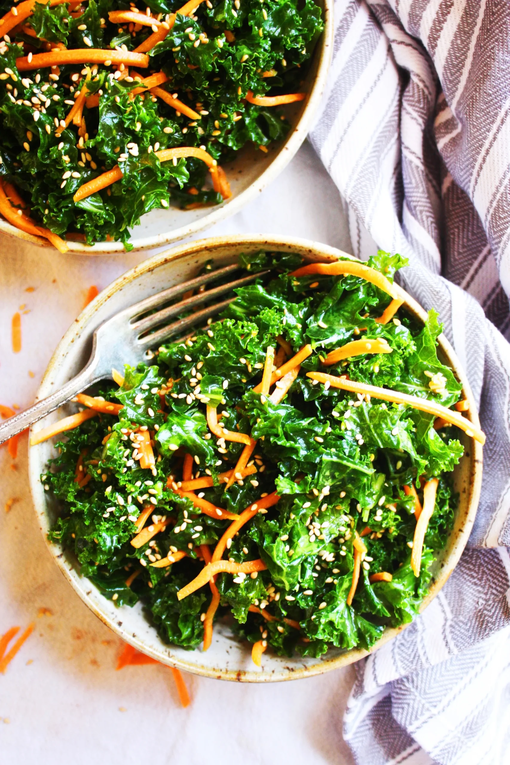 Fresh and Crispy Kale Salad
