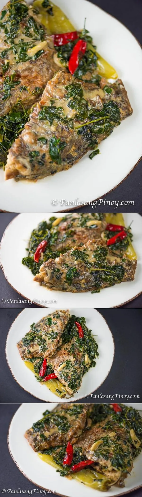 Fried Tilapia in Coconut Milk (Ginataang Tilapia)