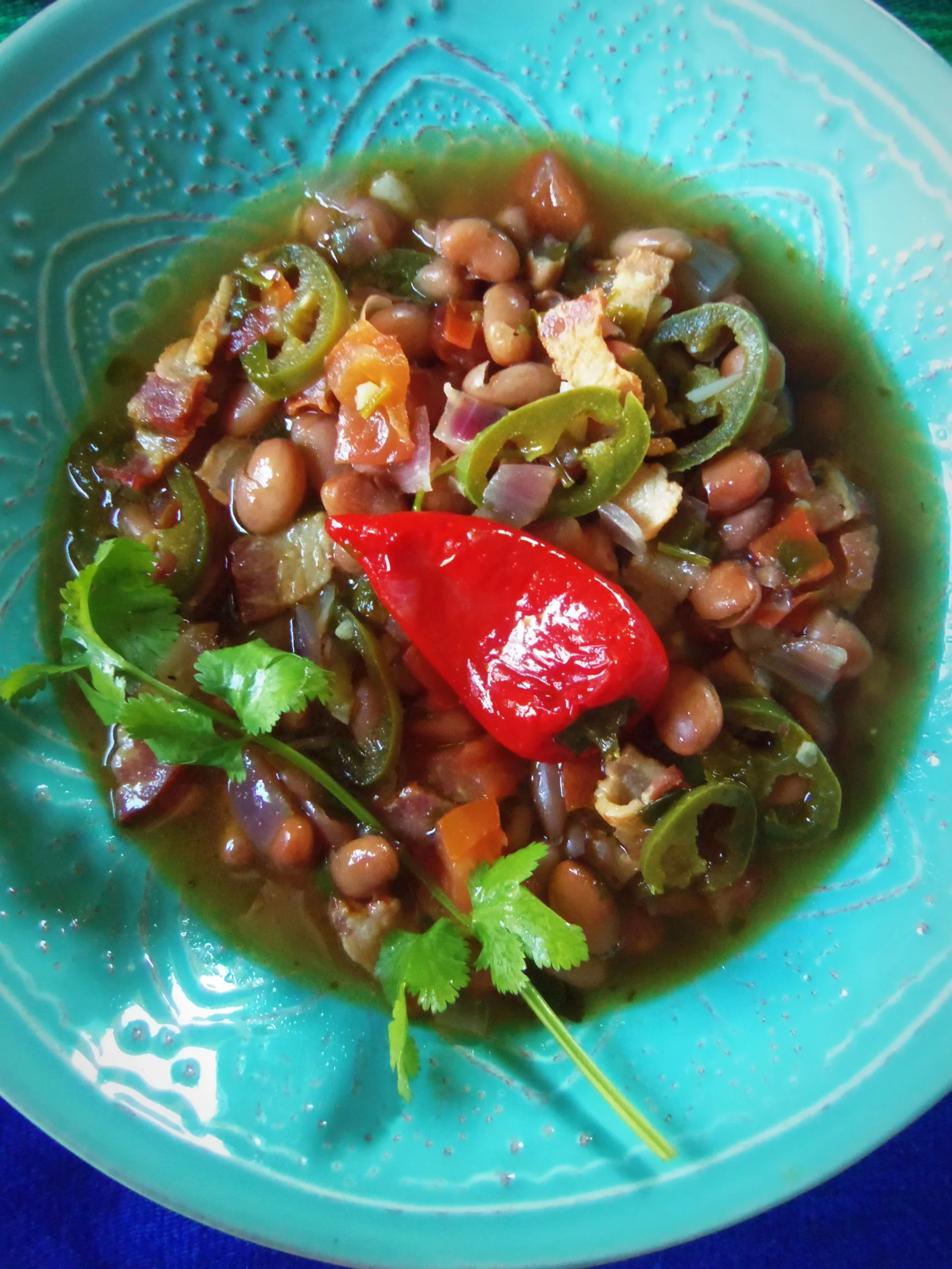 Frijoles a la Charra