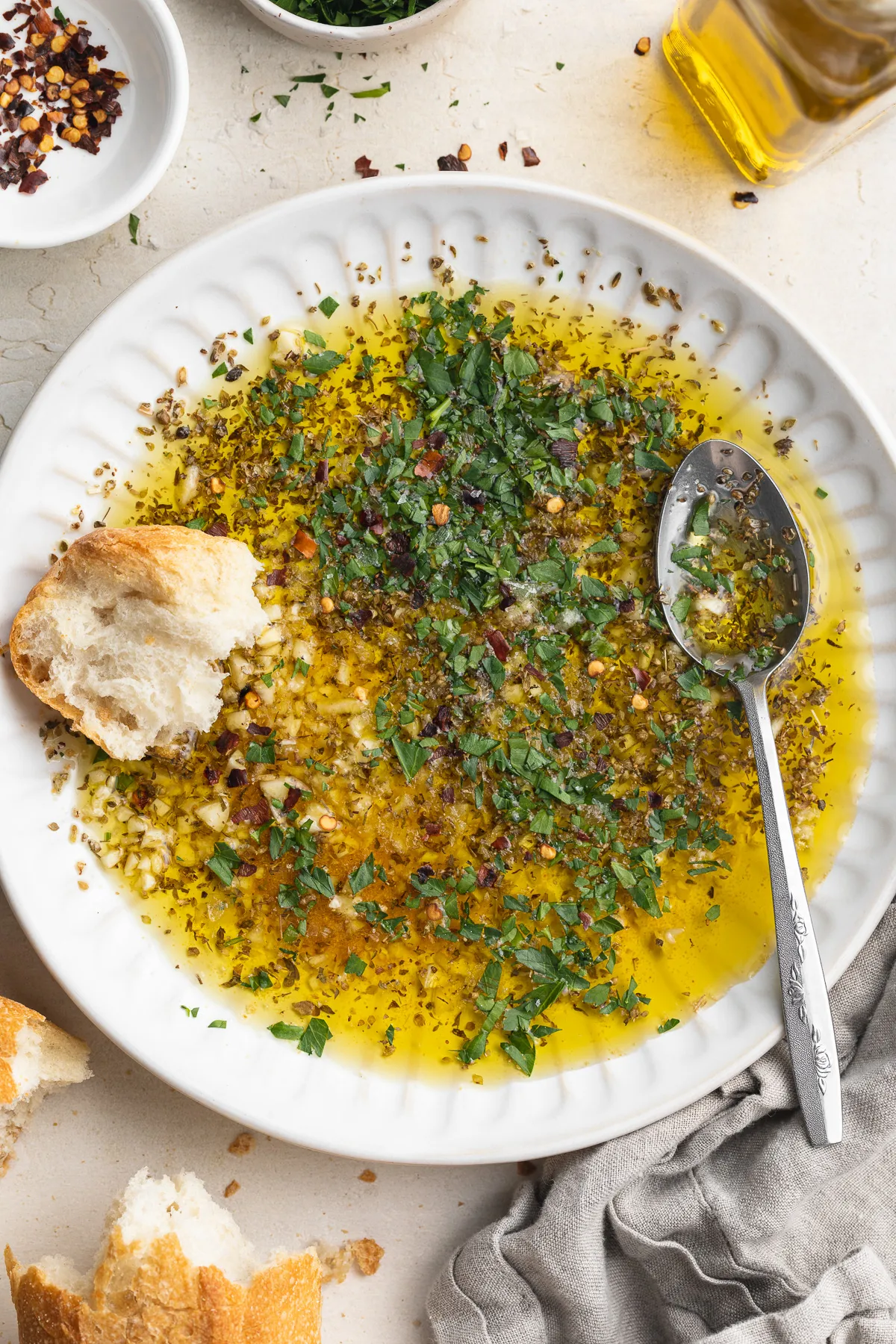 Garlic Olive Oil Dip