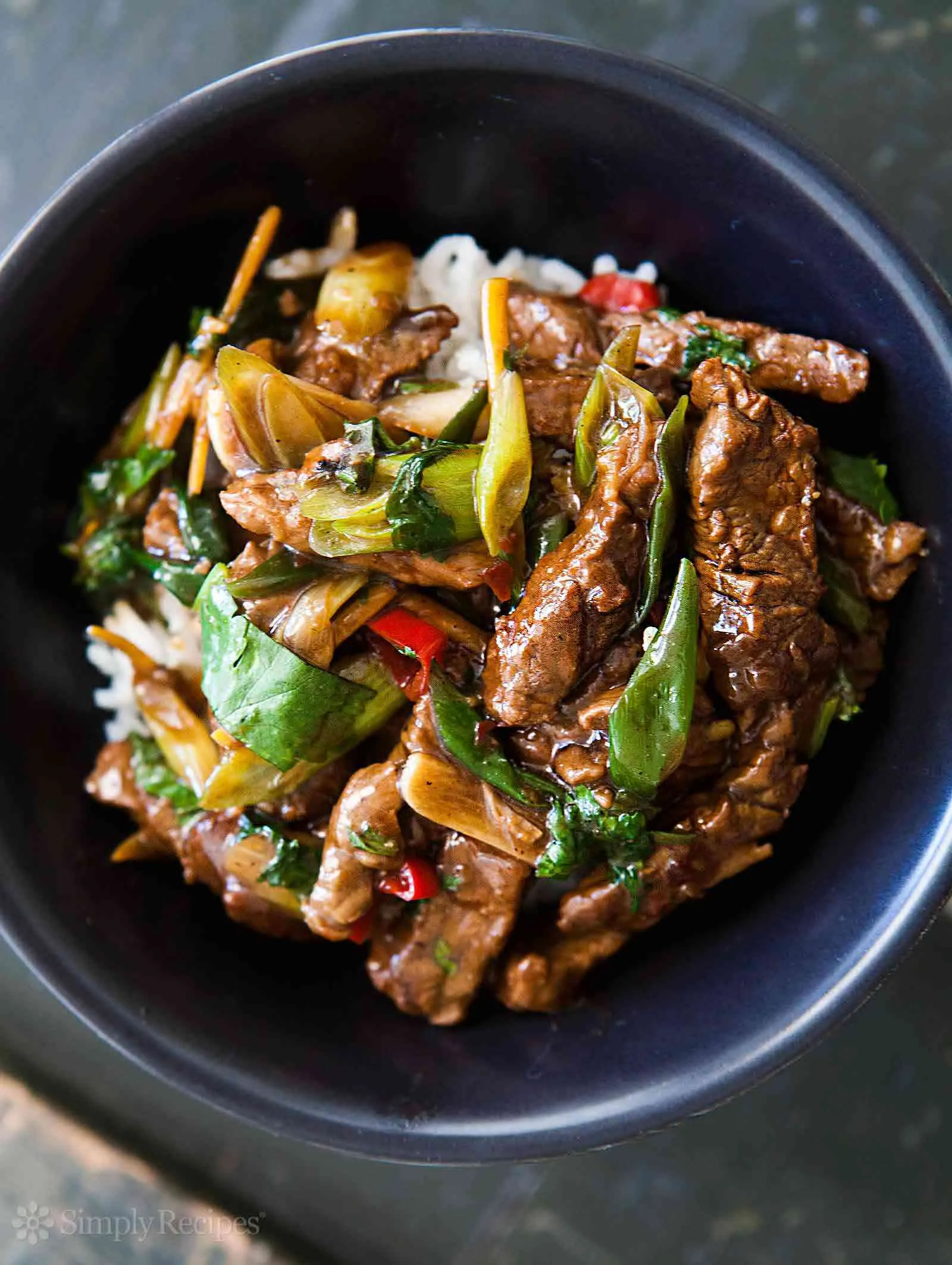 Ginger Beef Stir Fry with Yum Yum Sauce
