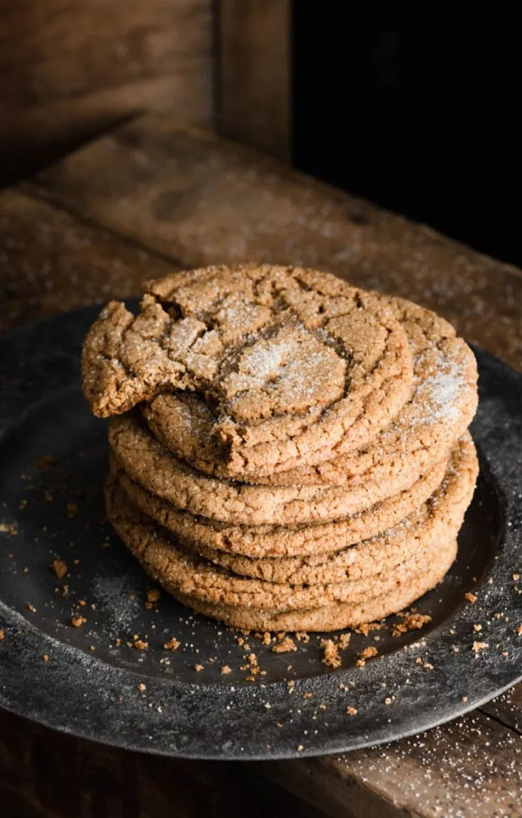 Ginger Molasses Spice Cookies