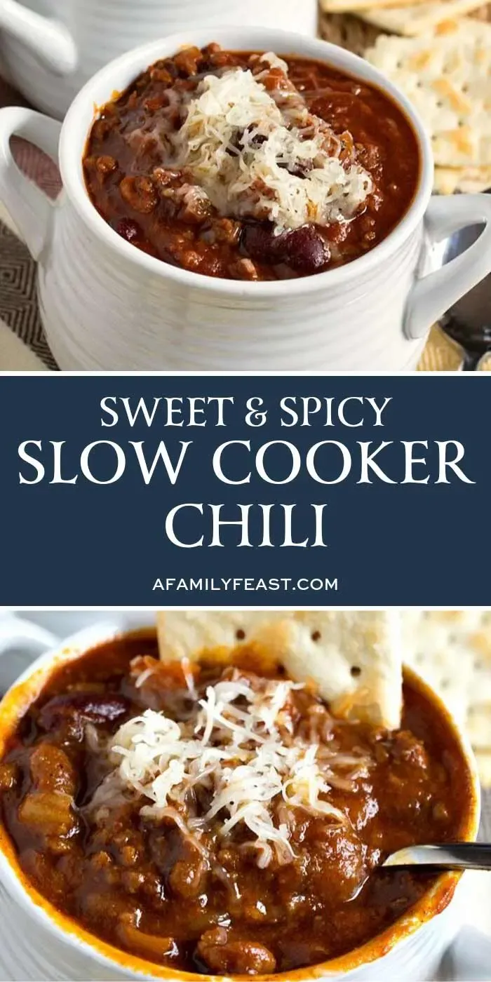 Glenn's Sweet Spicy Slow Cooker Chili
