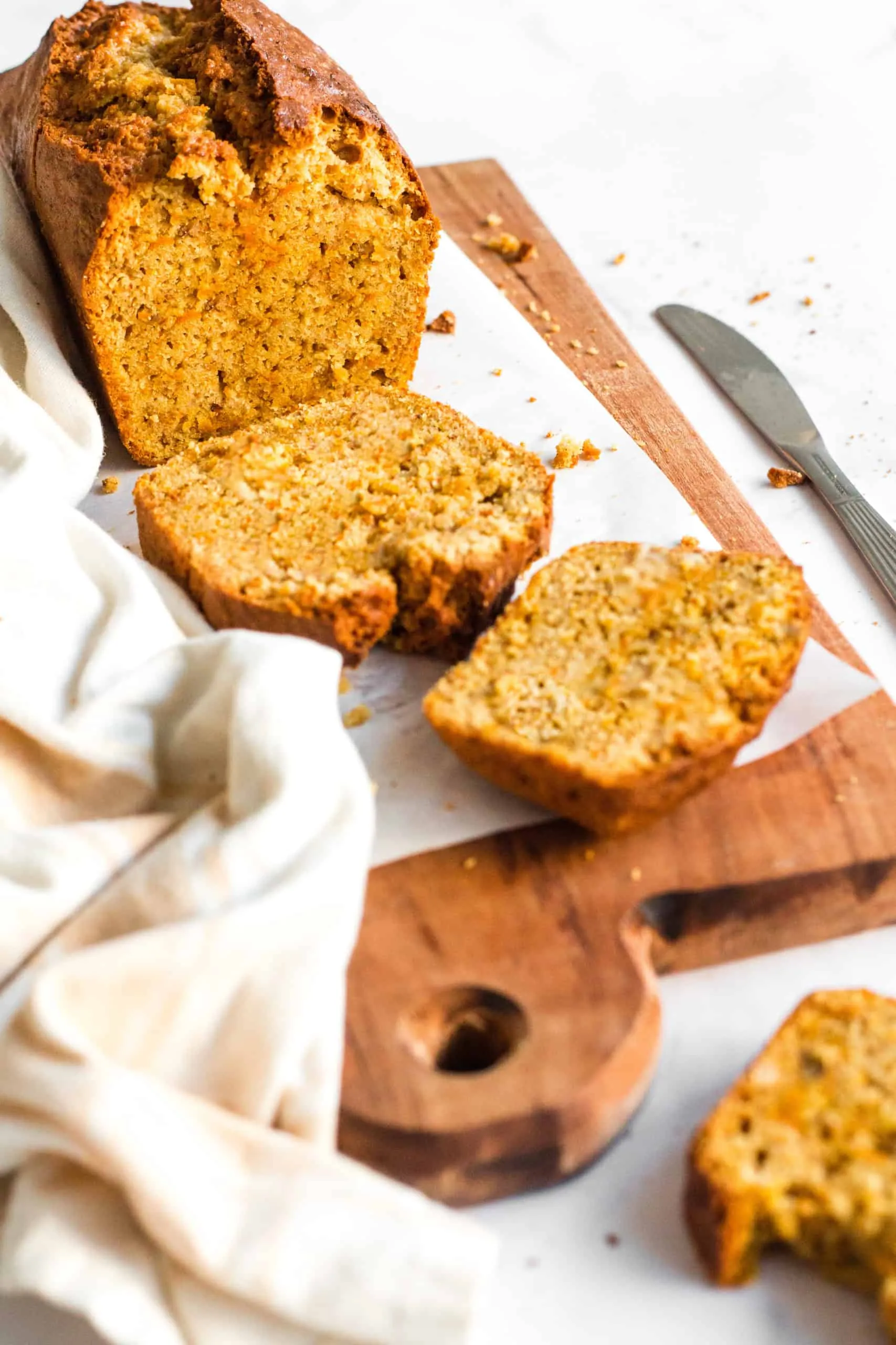 Gluten Free Carrot Nut Bread
