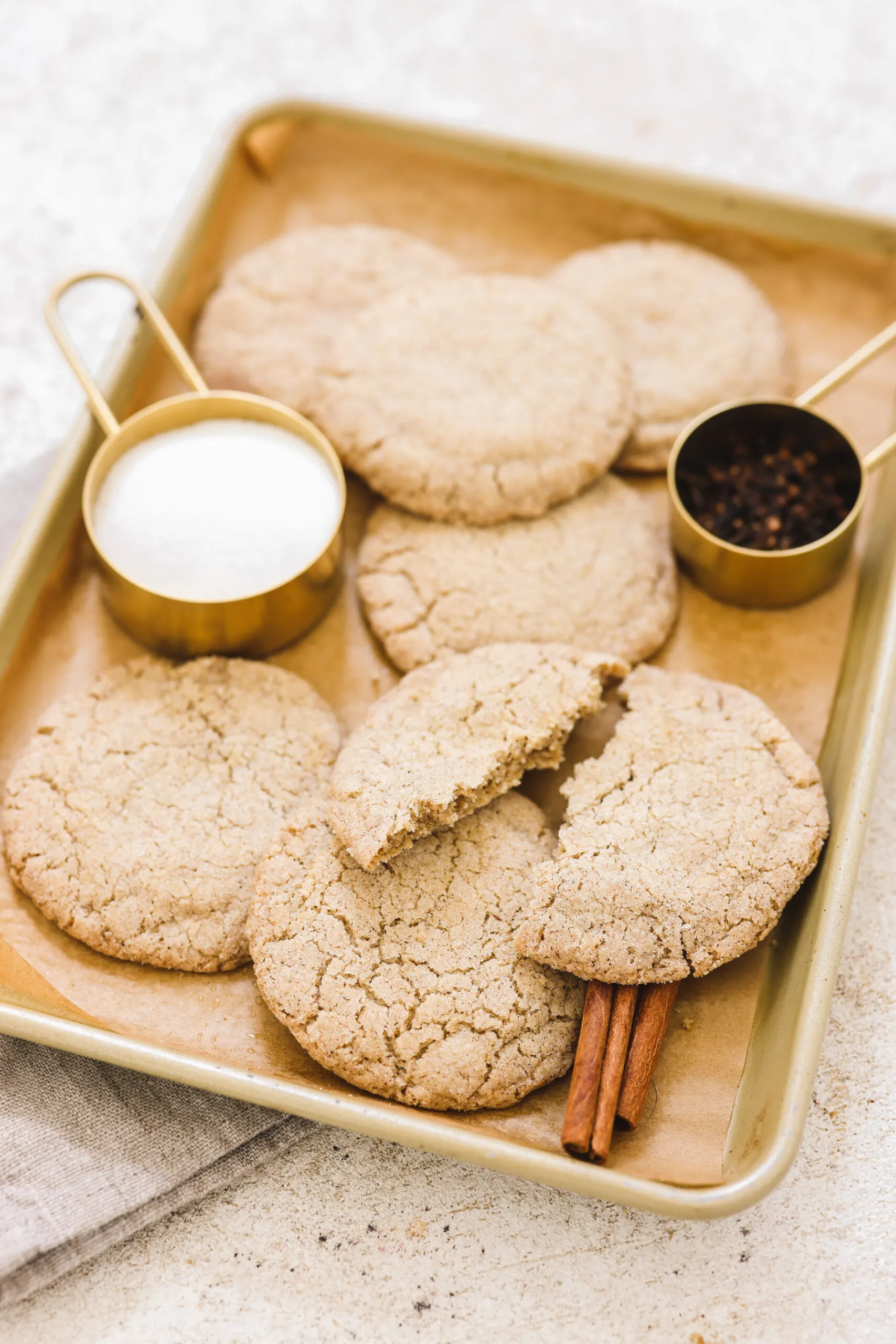 Gluten Free Chai Cookies Dairy Free Refined Sugar Free