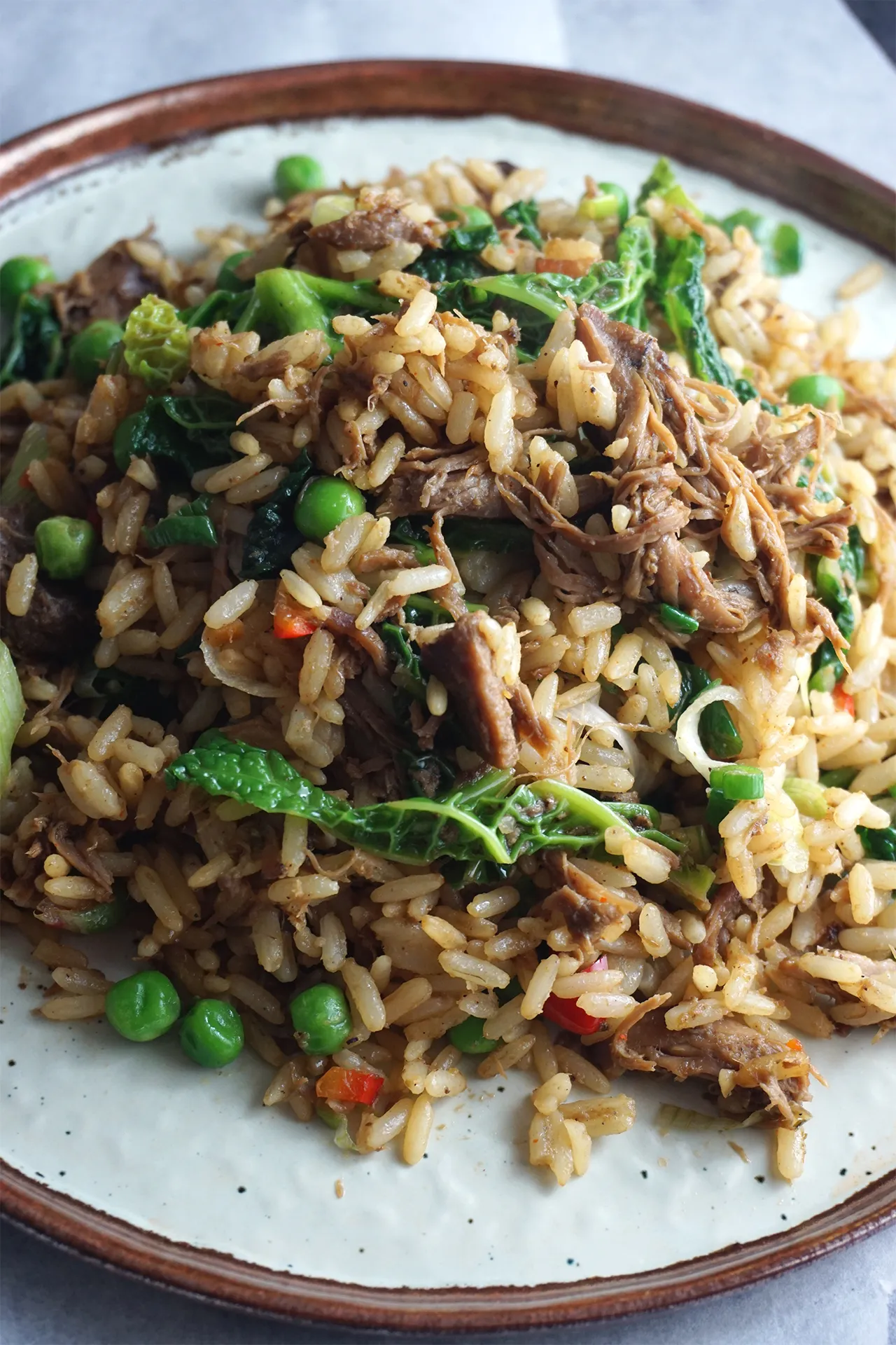 Gluten Free Duck Fried Rice