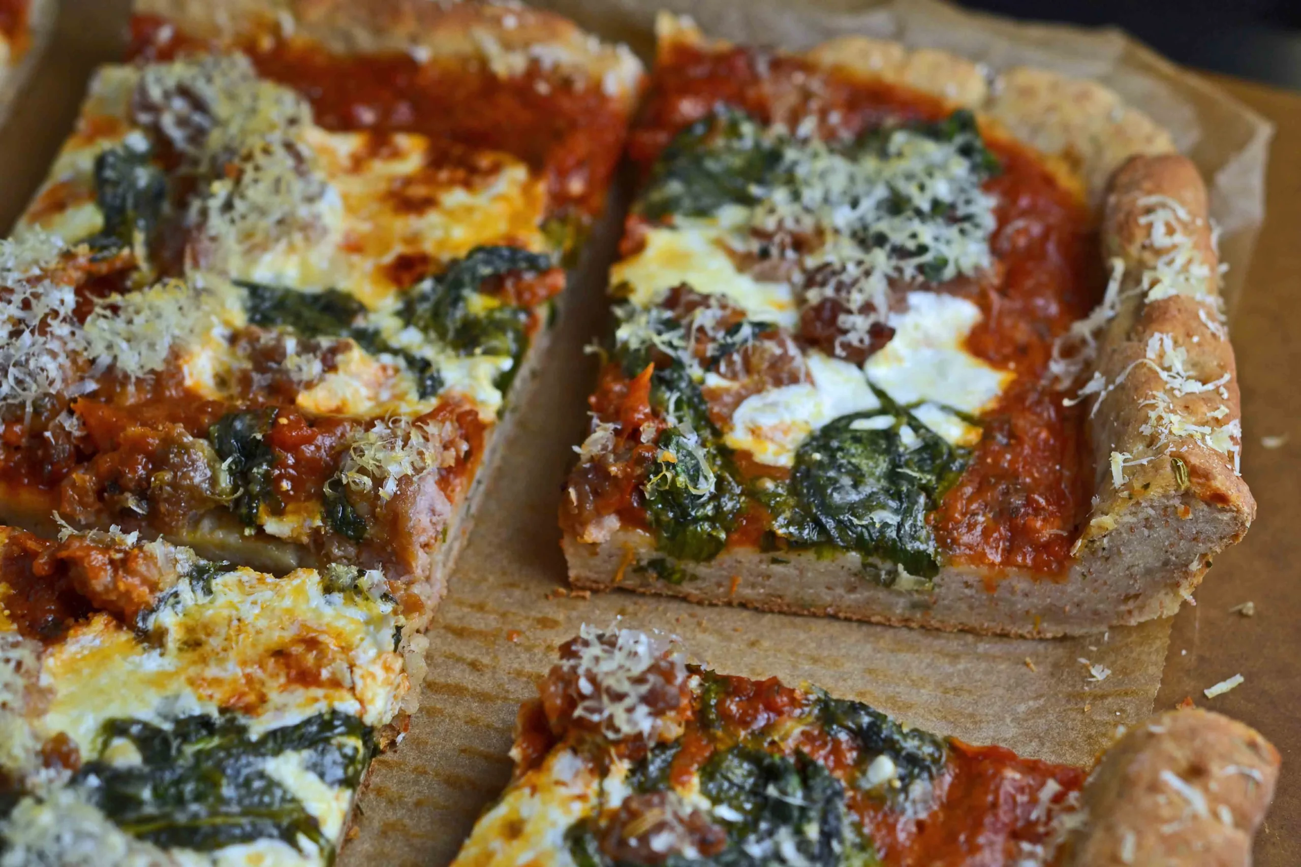 Gluten Free Focaccia Pizza