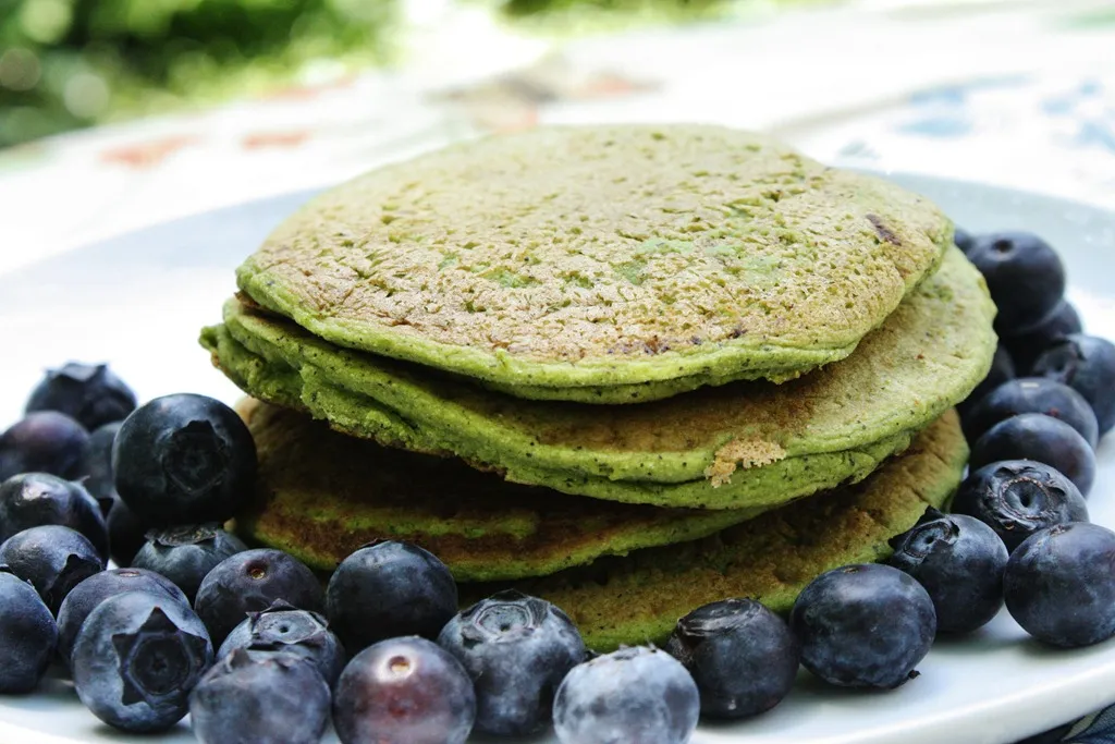 Gluten Free Green Pancakes and Vegan Pancake Round Up for Mothers Day