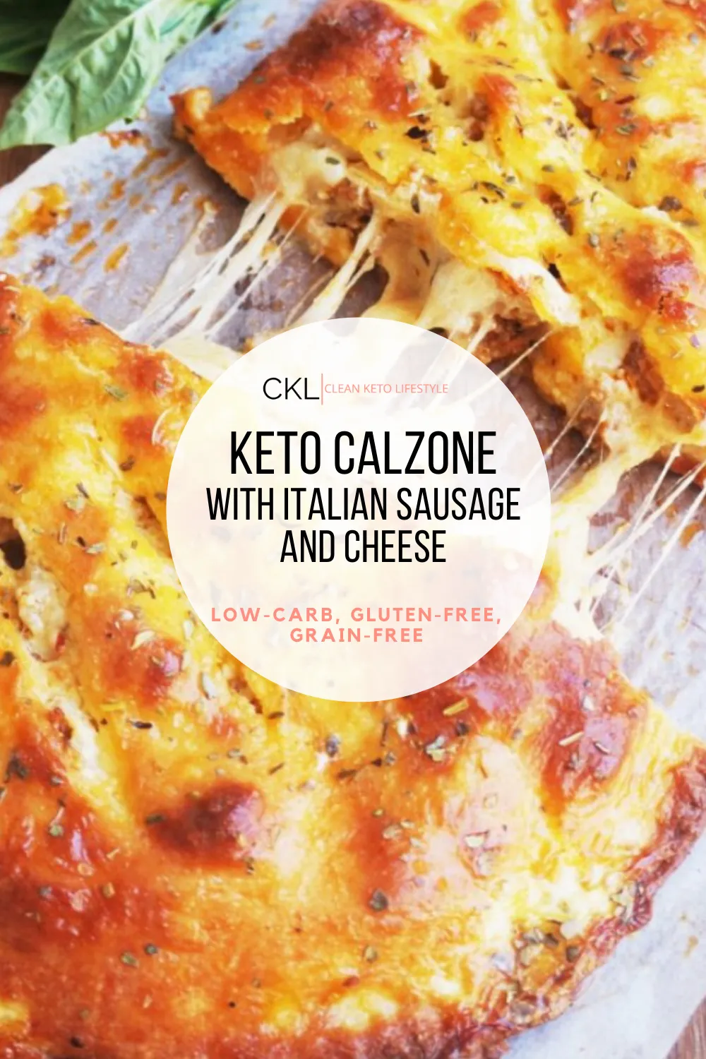 Gluten Free Keto Calzone
